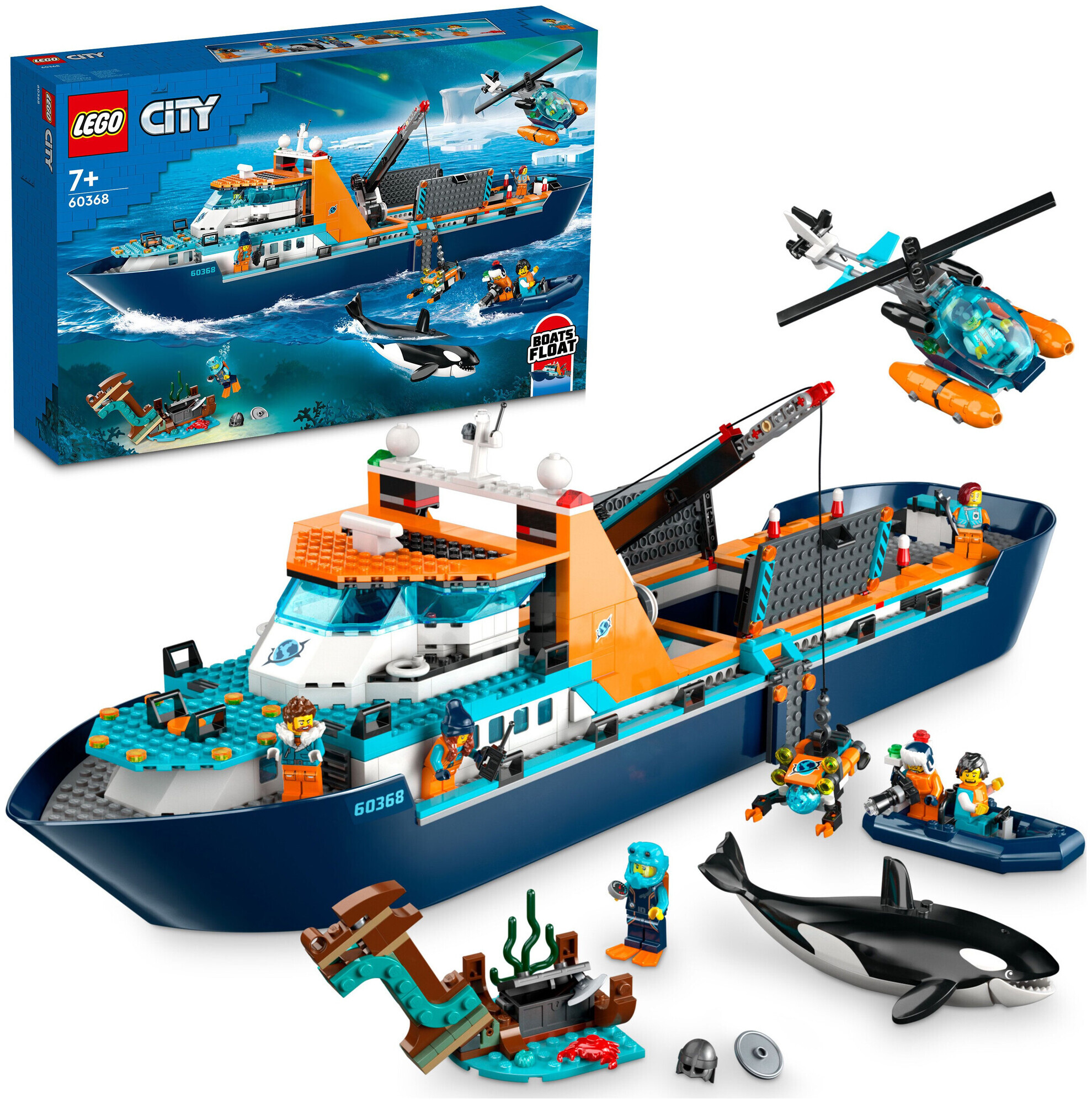 Image of Lego City Lego® City 60368 Arktis-Forschungsschiff