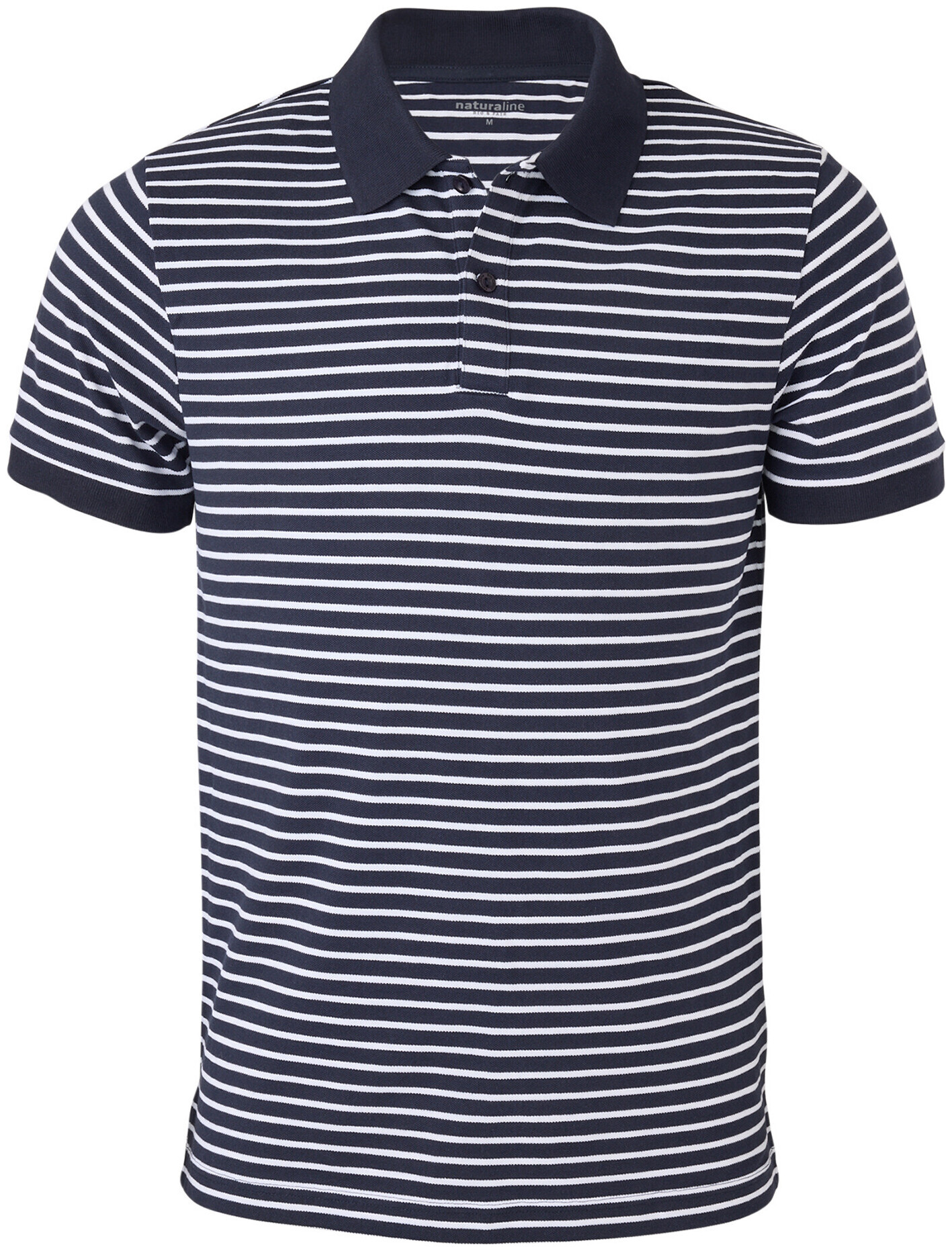 Image of Naturaline Textil Naturaline Herren Poloshirt navy L