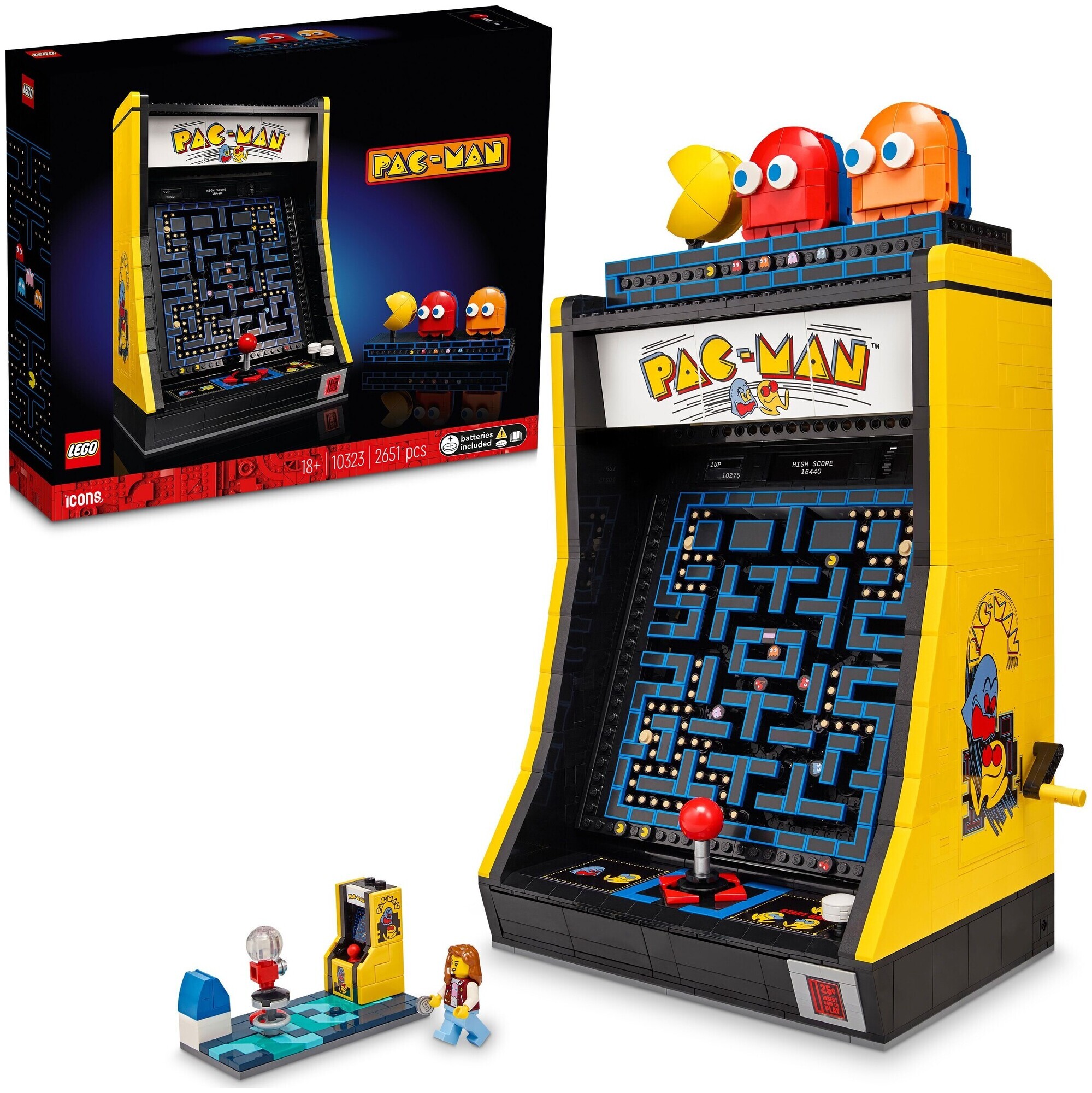 Image of Lego® Icons 10323 Pac-Man Spielautomat (Lego® Rare Set)