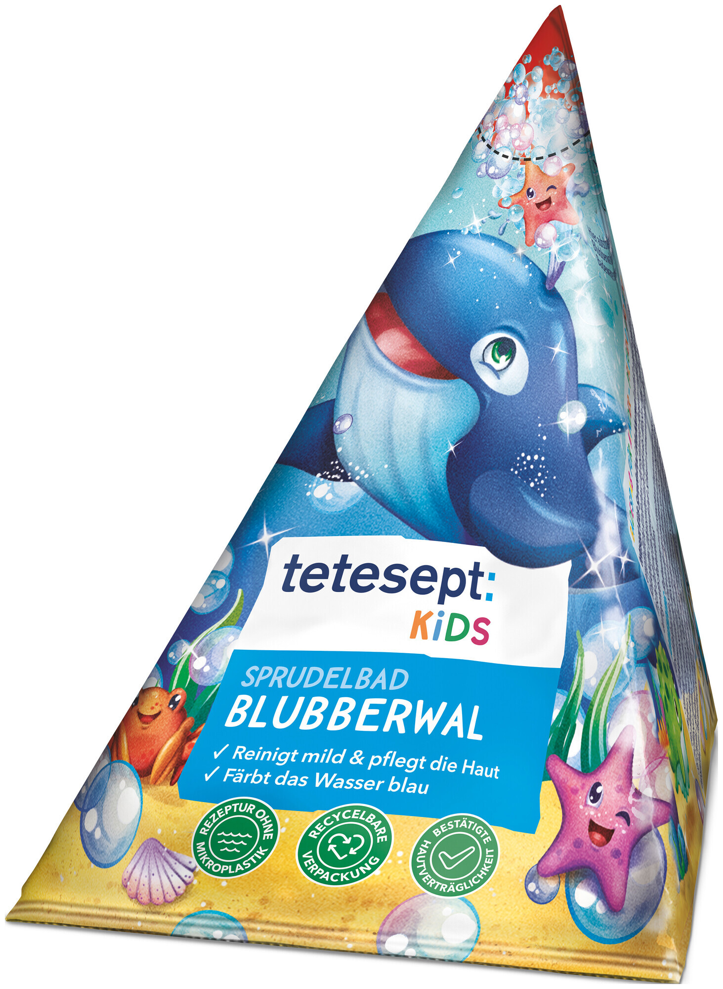Image of tetesept Kids Sprudelbad Blubberwal 80g