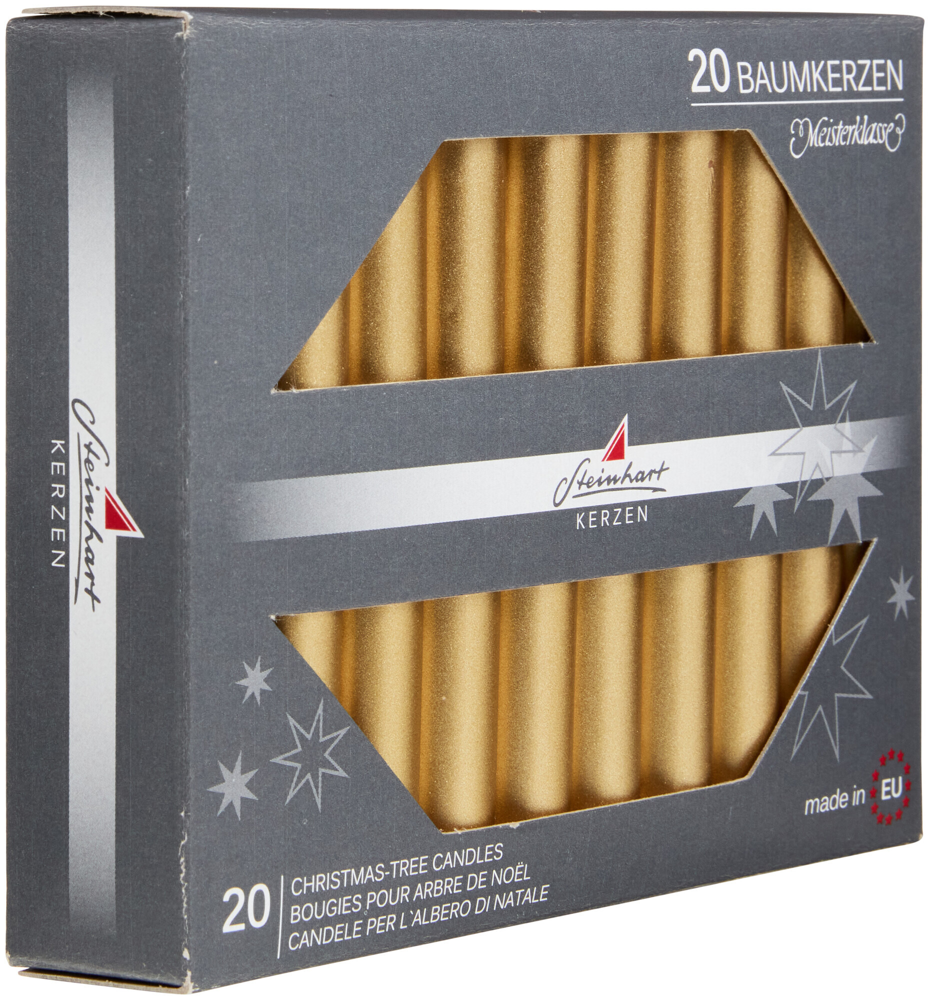 Image of Baumkerzen Edelglanz 95/13 mm 20er-Pack