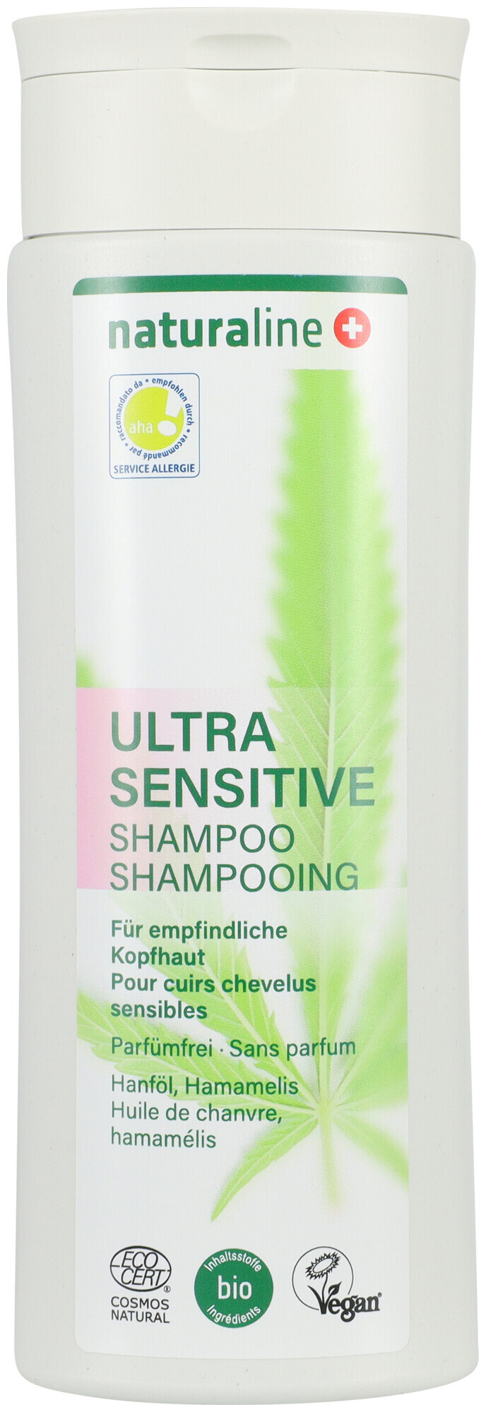 Image of Naturaline Cosmetics Naturaline Ultra Sensitive Shampoo 250Ml