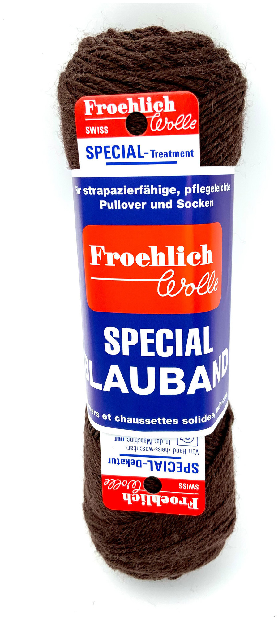 Image of Froehlich Blauband 85 Sockenwolle mocca 50g