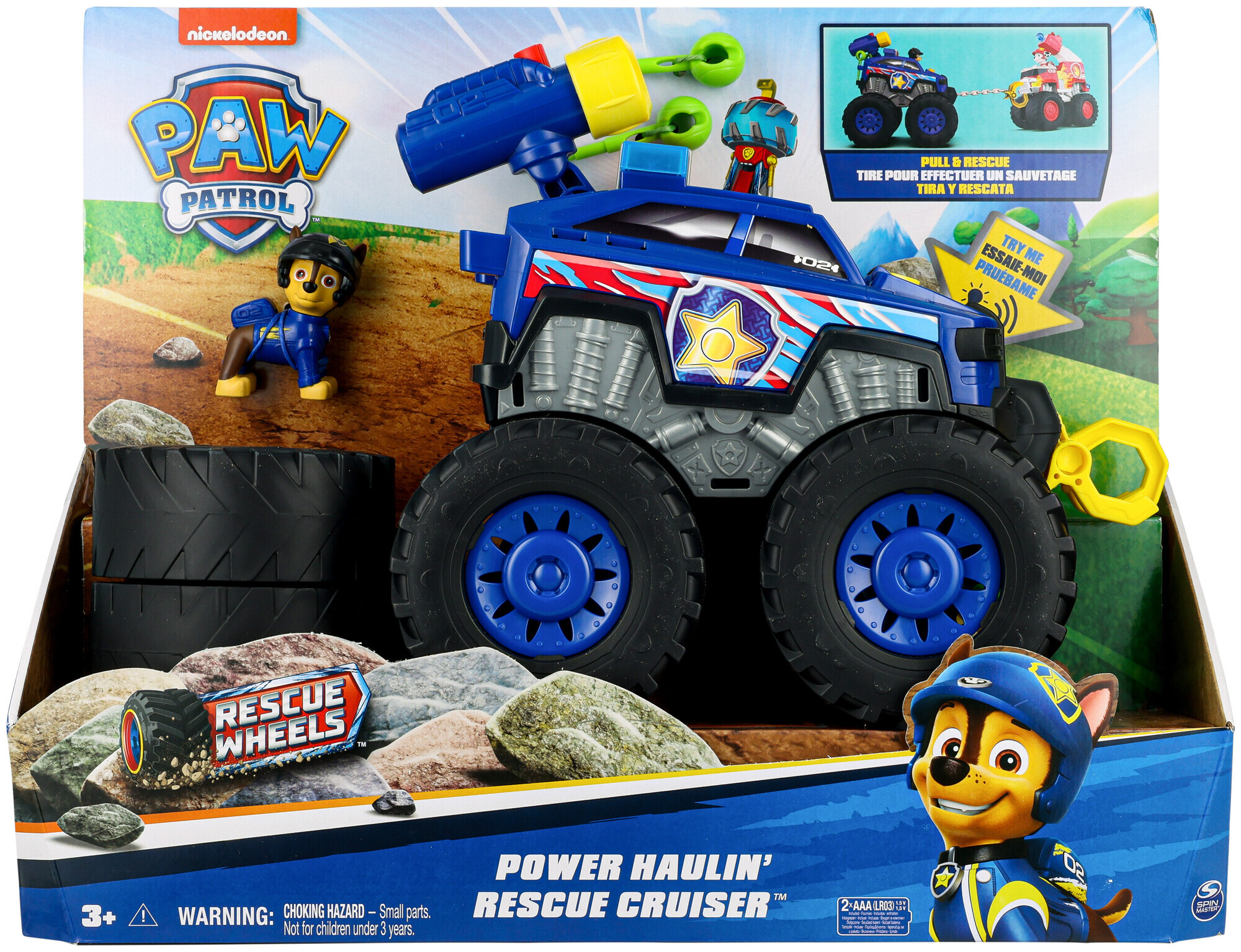 Image of Paw Patrol Rescue Wheels Chase Deluxe