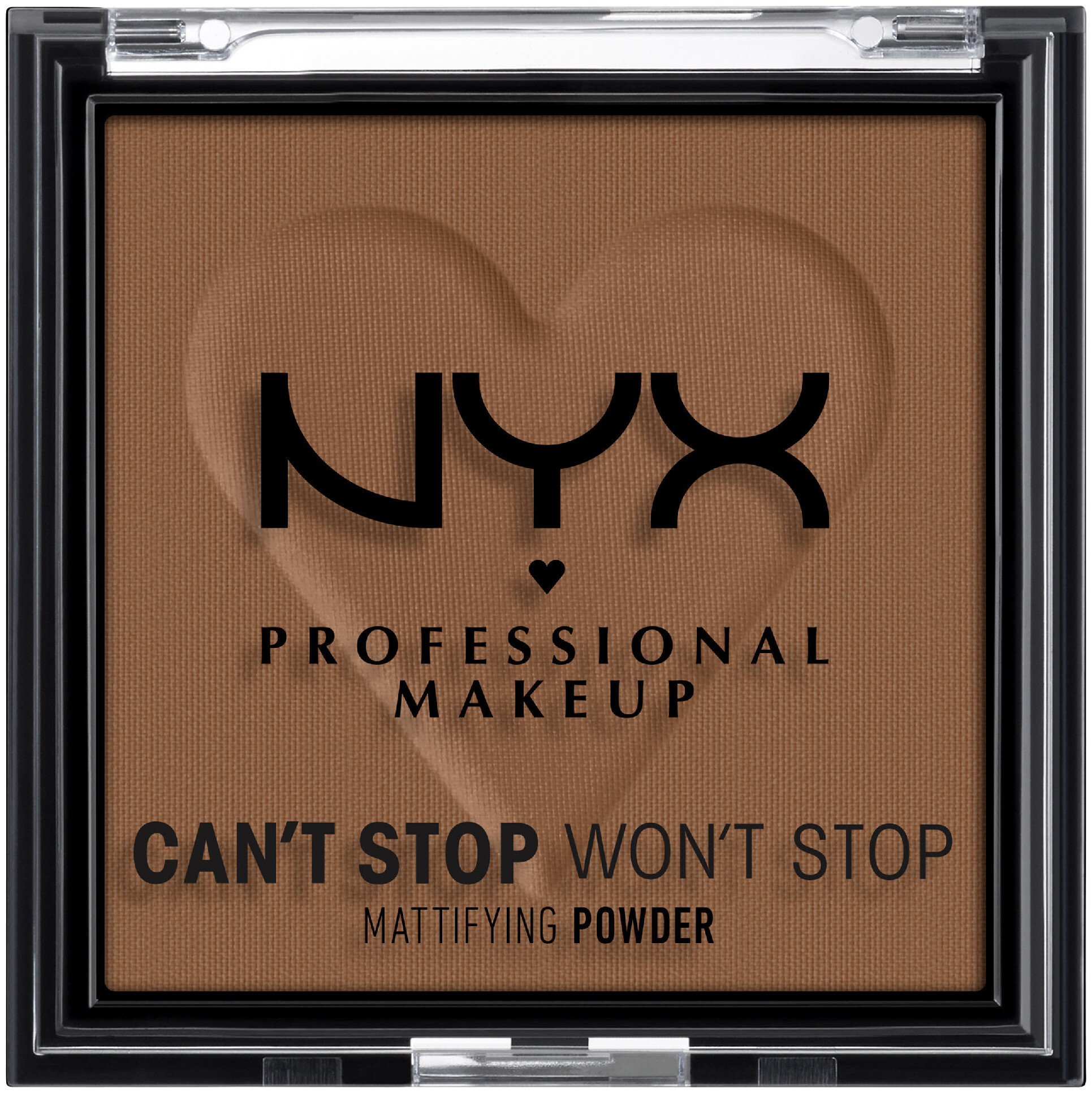 NYX Professional Makeup Can’t Stop Won’t Stop Mattifying Powder 09 Deep, 6.0g