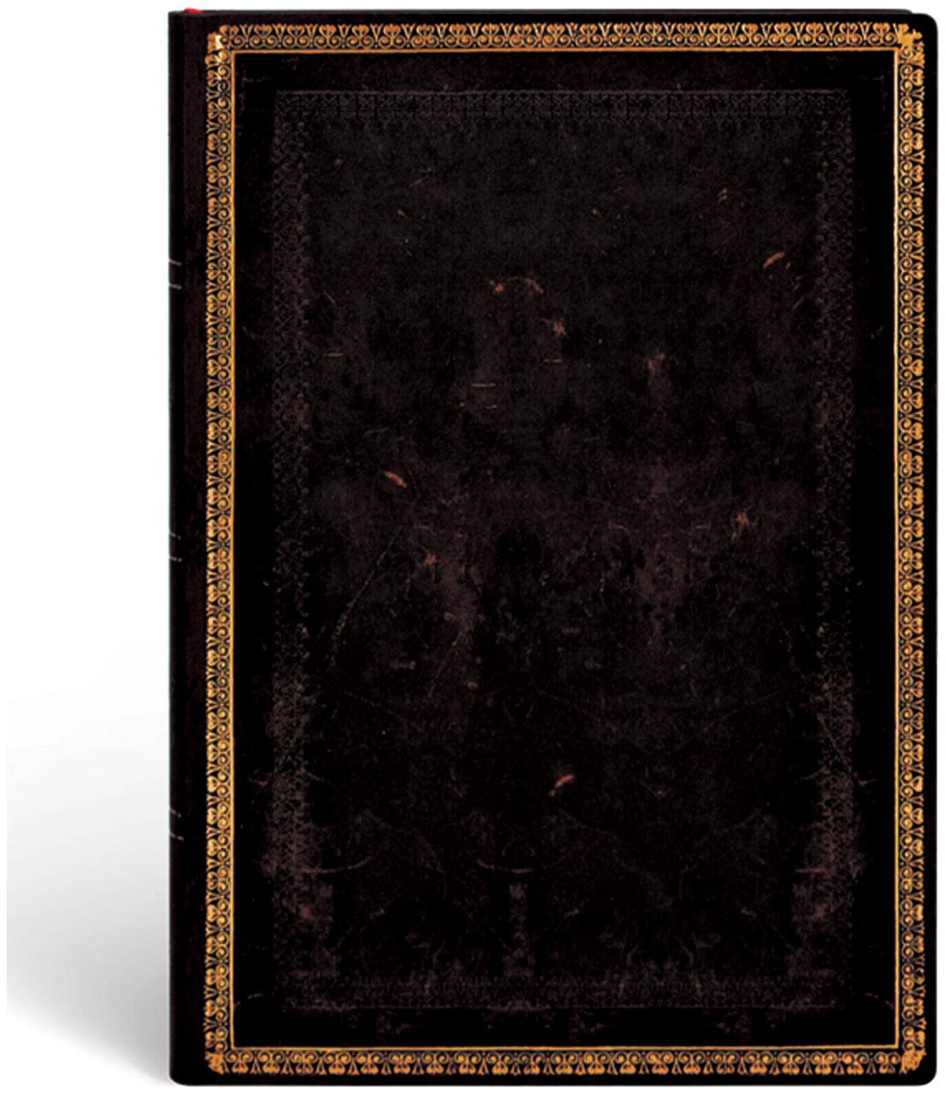 Image of Paperblanks Softcover Flexis Schwarzes Marokkoleder Midi