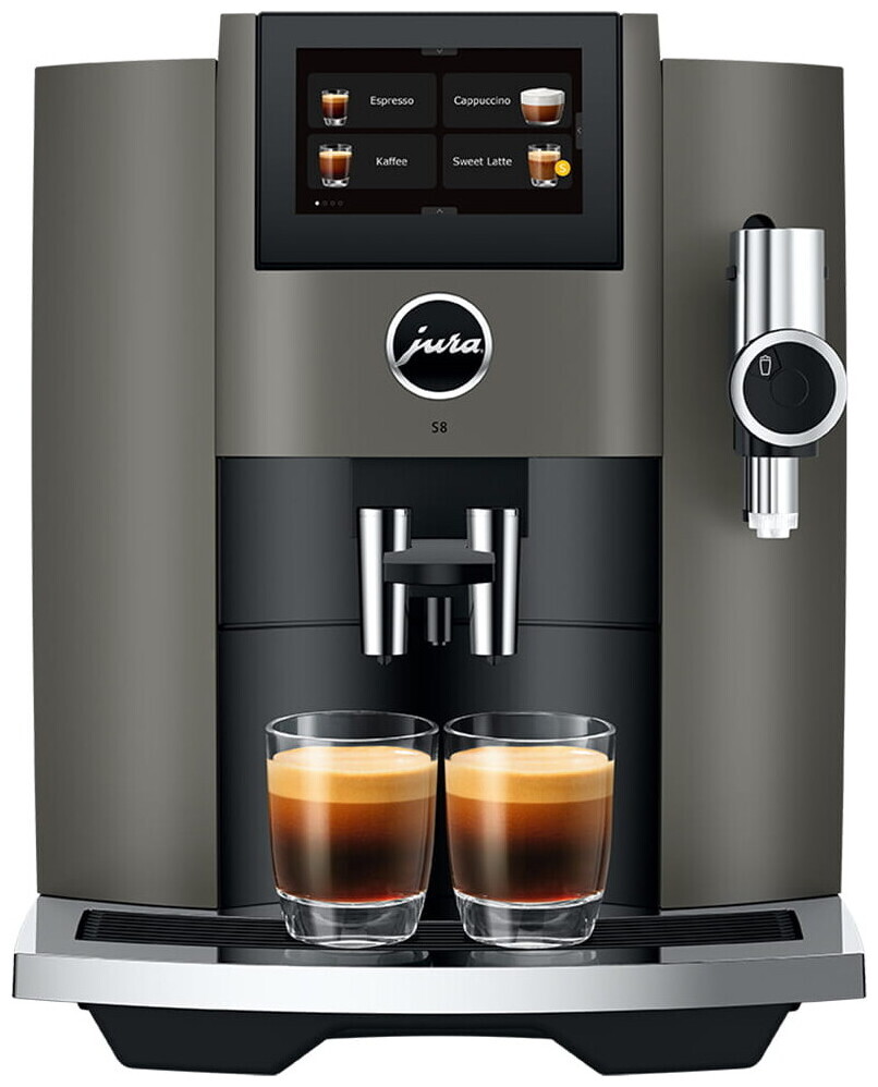 Jura Kaffeevollautomat S8 Dark Inox (Sb)