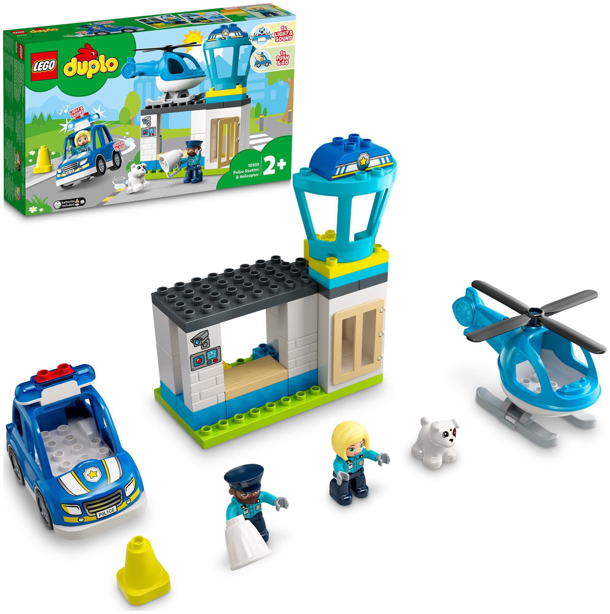 Image of Lego Duplo Lego® Duplo® 10959 Polizeistation mit Hubschrauber