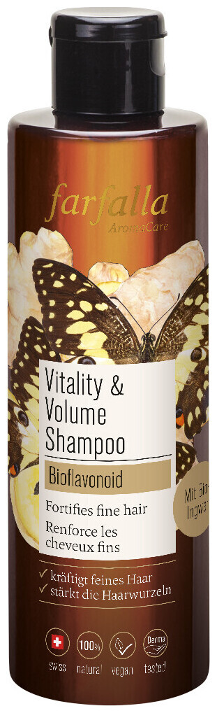 Image of farfalla Vitality & Volume Shampoo Bioflavonoid, 200ml