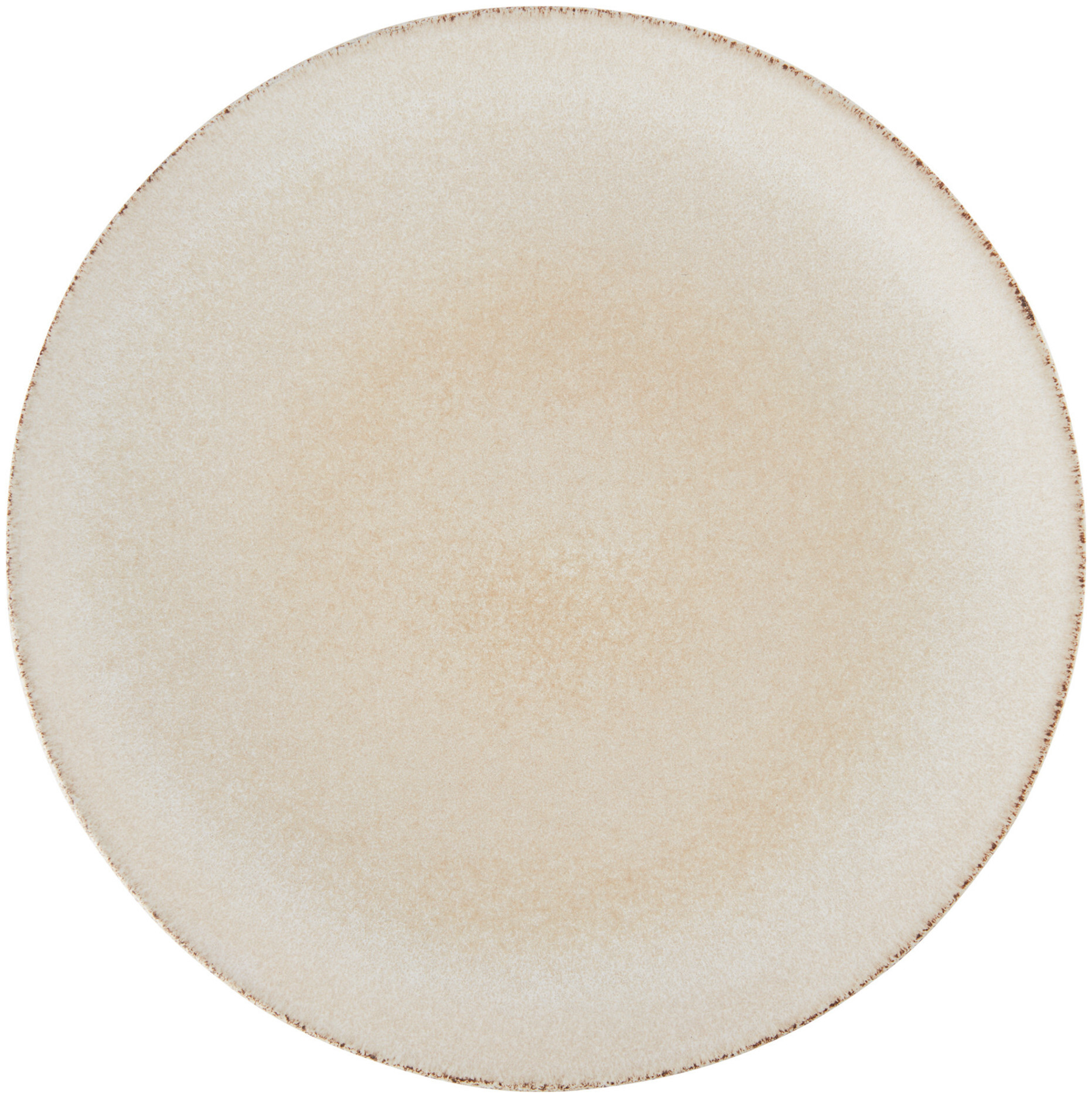 À Table! ShabbyChic Speiseteller braun 26cm