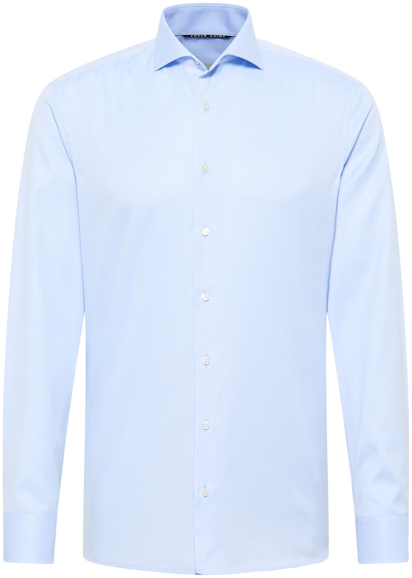 Image of Eterna Slim FIT Cover Shirt Twill Langarm hellblau 43