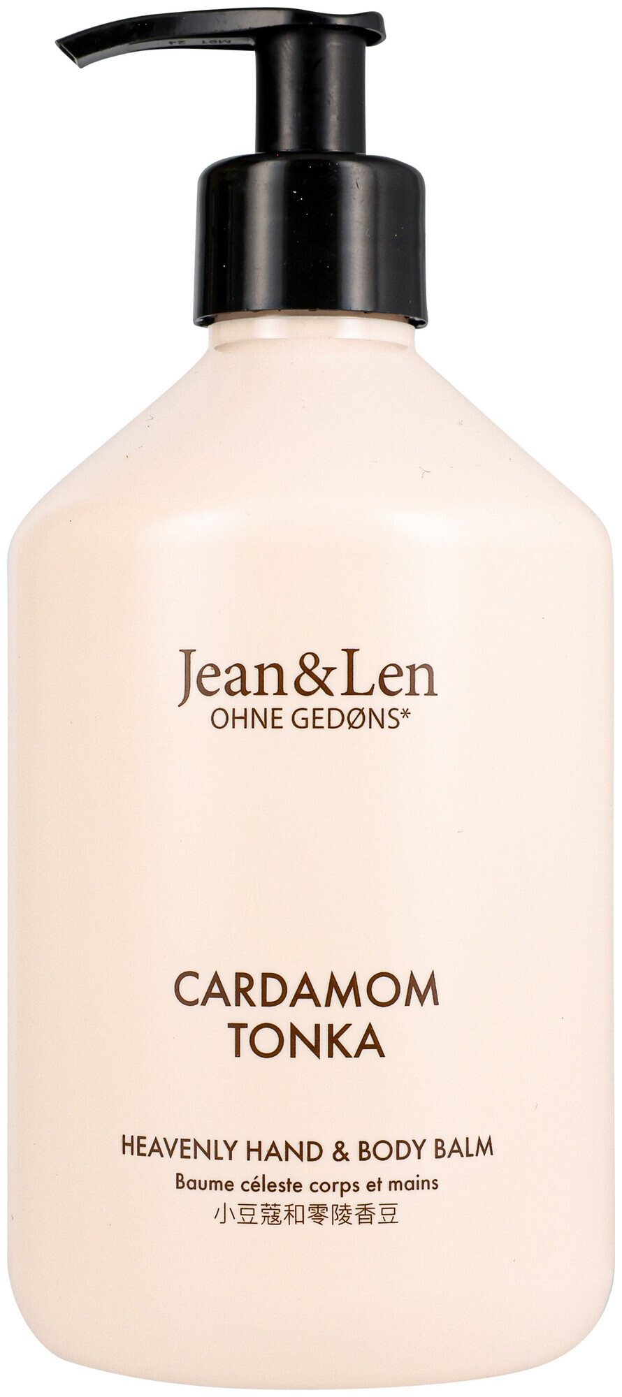 Image of Jean&Len Hand & Body Balm Cardamom/Tonka 500 ml