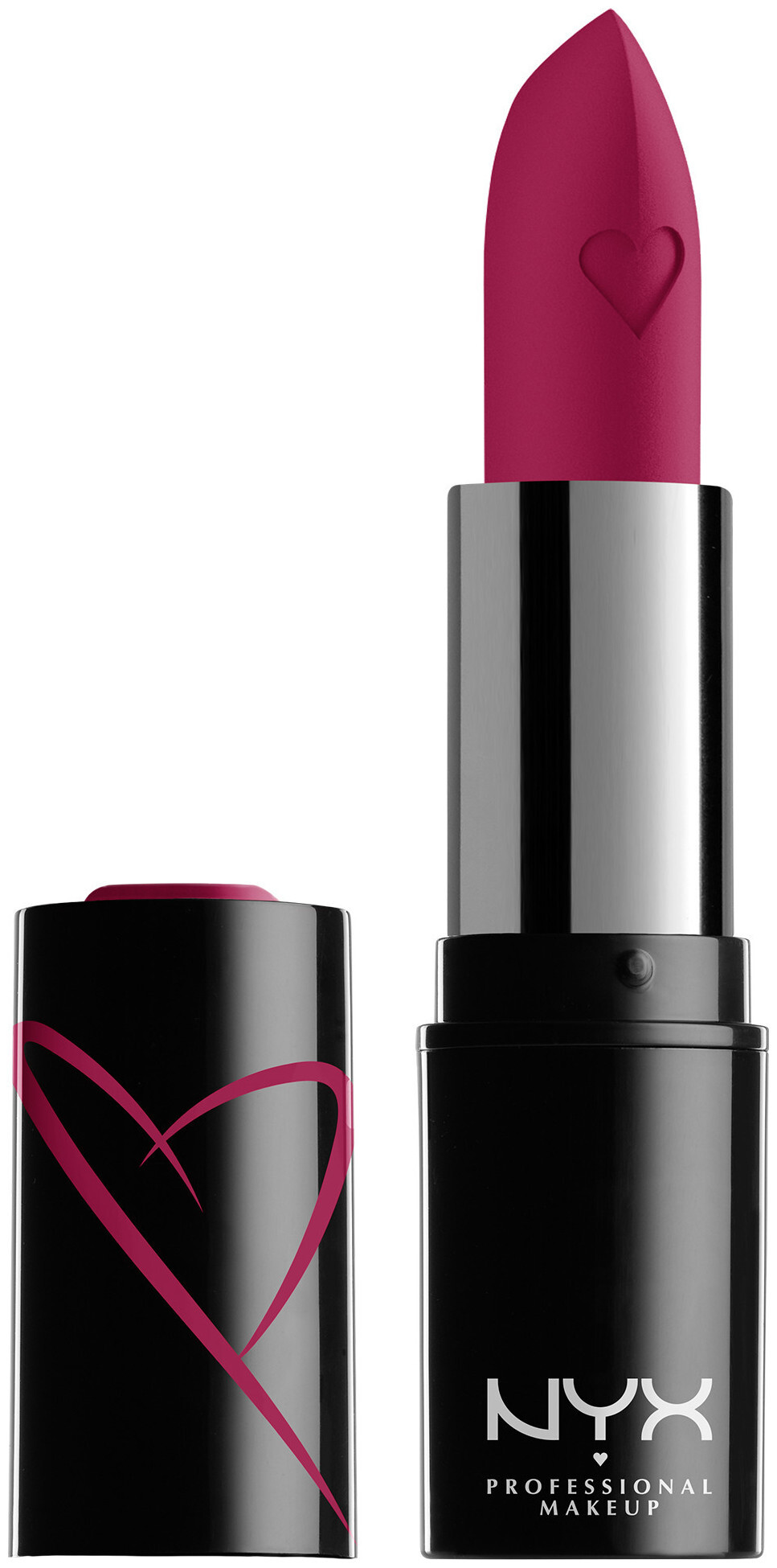 Image of NYX Professional Makeup Shout Loud Satin Lipstick, Cherry Charm