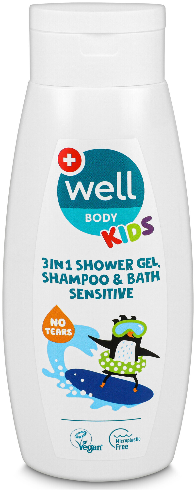 well Kids 3in1 Dusch,Shampoo,Bad