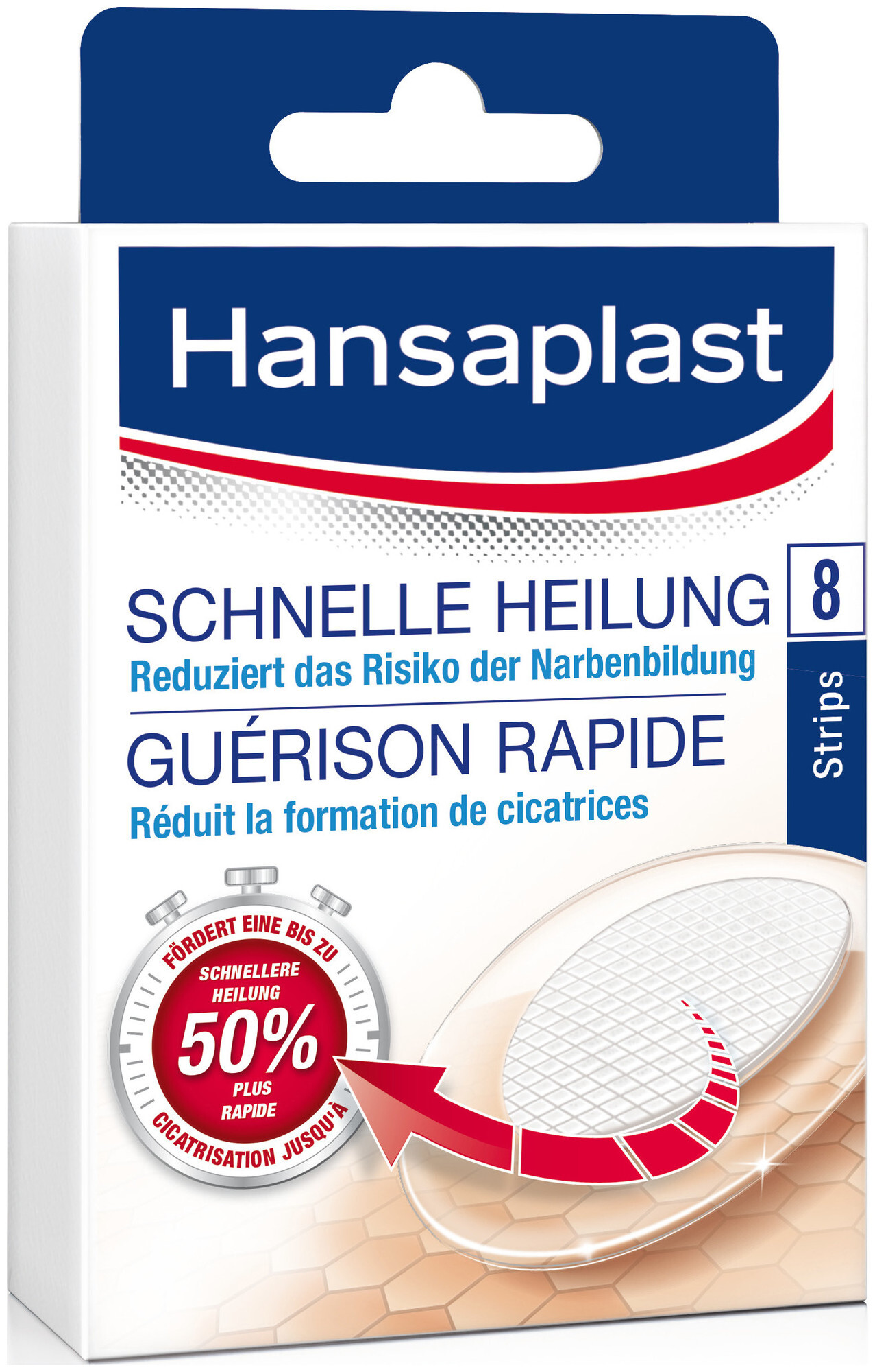 Image of Hansaplast Schnelle Heilung 8 Stück