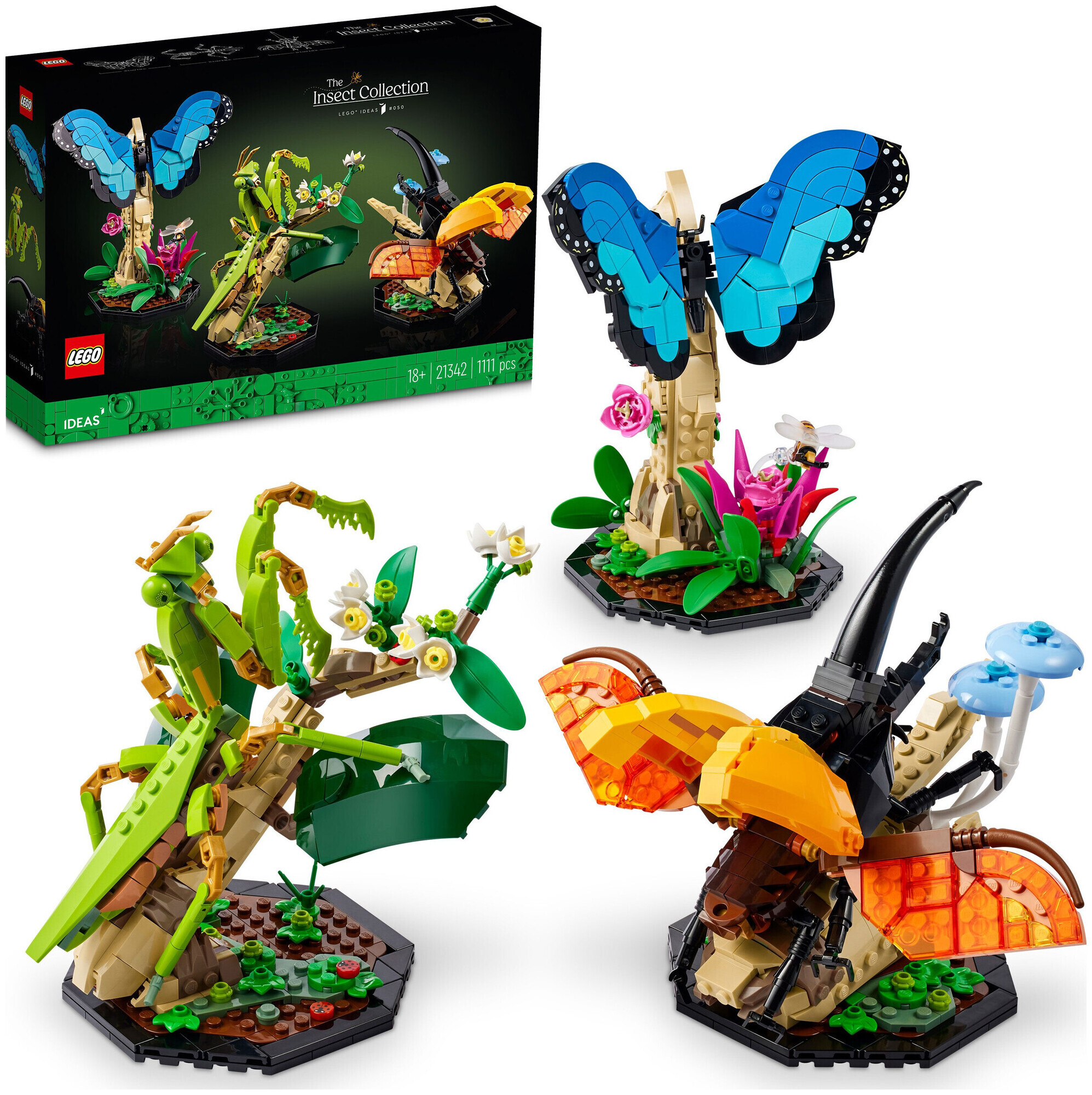 Image of Lego® Ideas 21342 Die Insektensammlung (Lego® Rare Set) 18+ Jahre
