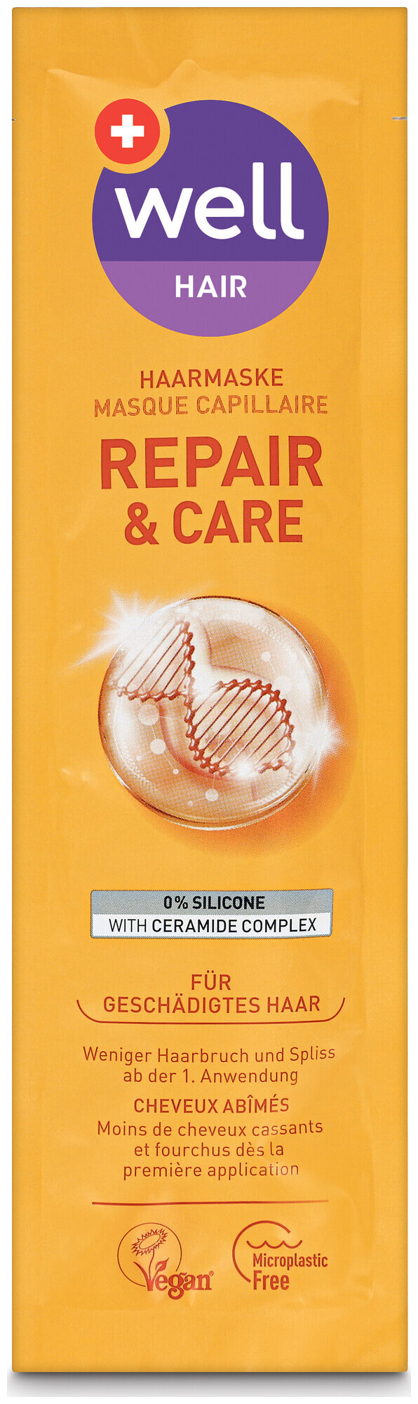 well Haarmaske Repair&Care 25Ml