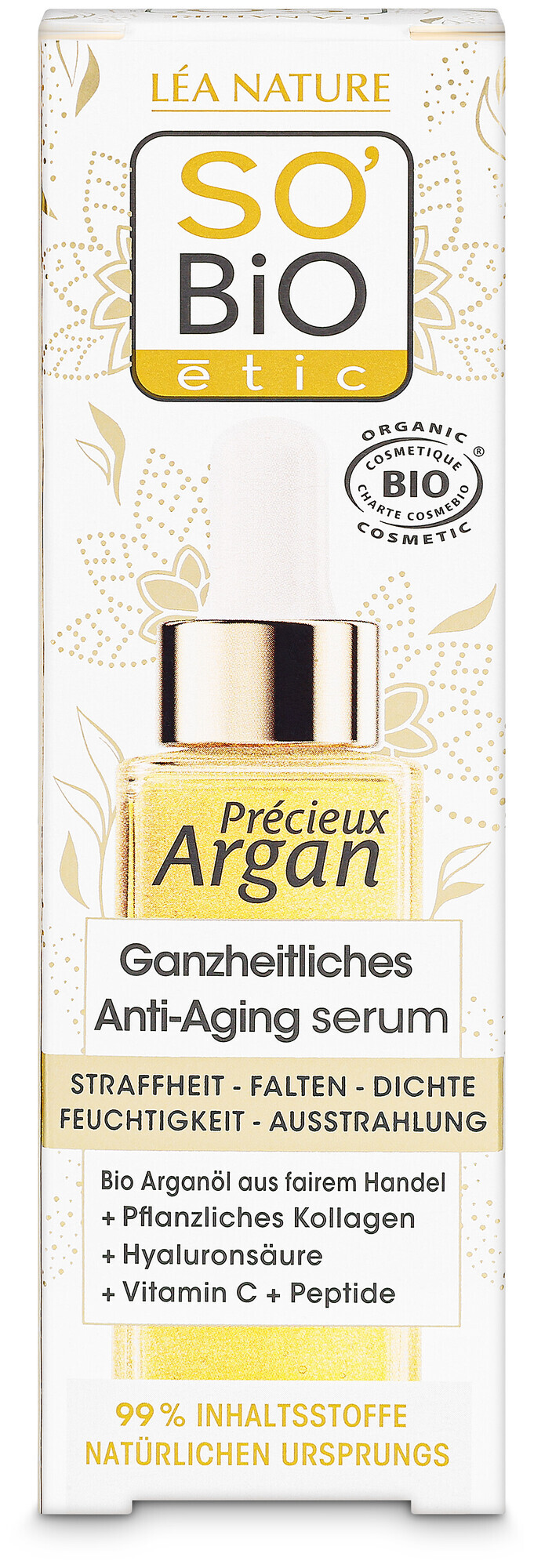 Image of LEA Nature So’bio Etic SO BiO étic Précieux Argan Anti-Aging Serum Bio-Arganöl 30Ml