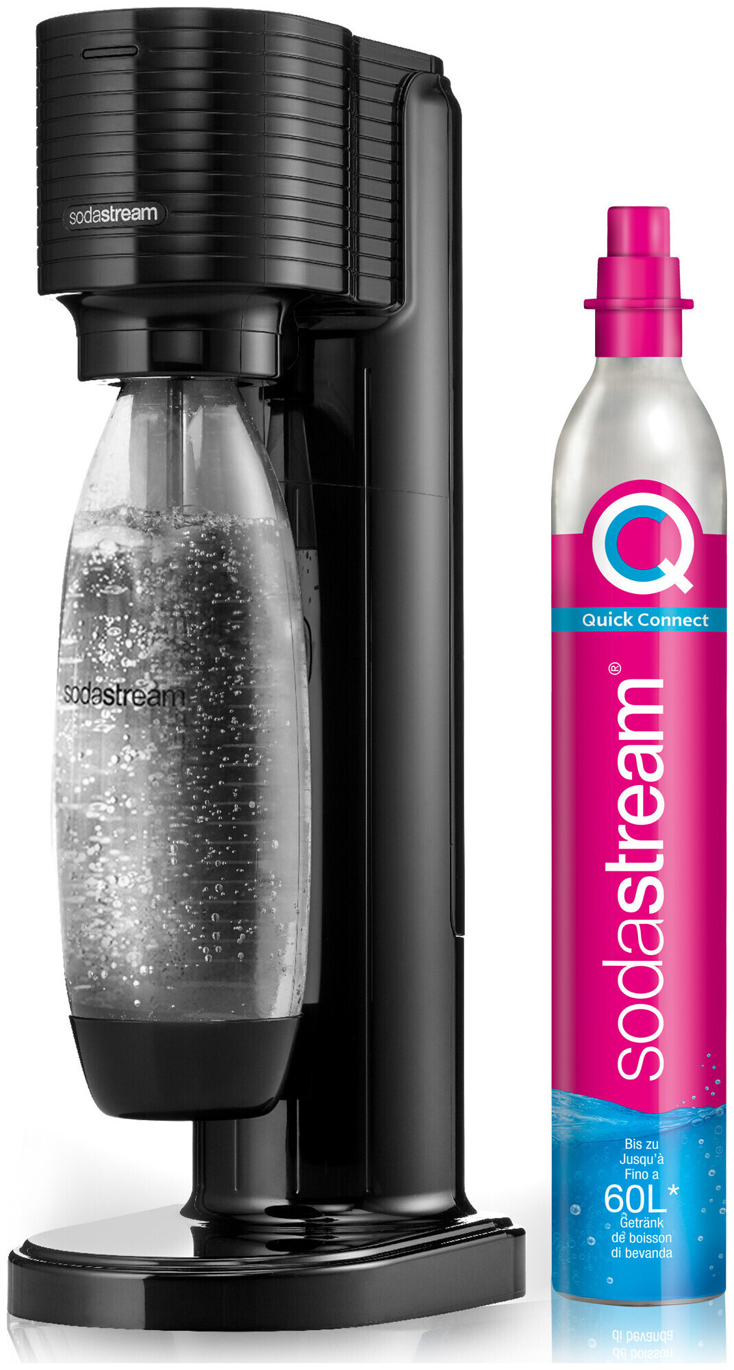 Image of SodaStream Gaia CQC + Zylinder & Flasche