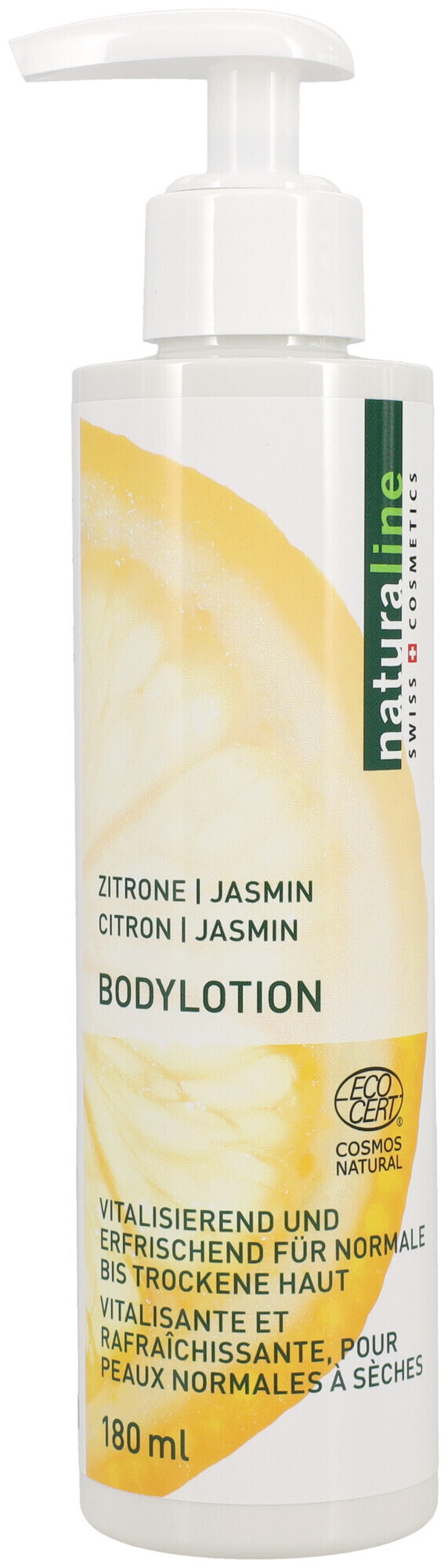 Image of Naturaline Cosmetics Naturaline Bodylotion Zitrone & Jasmin