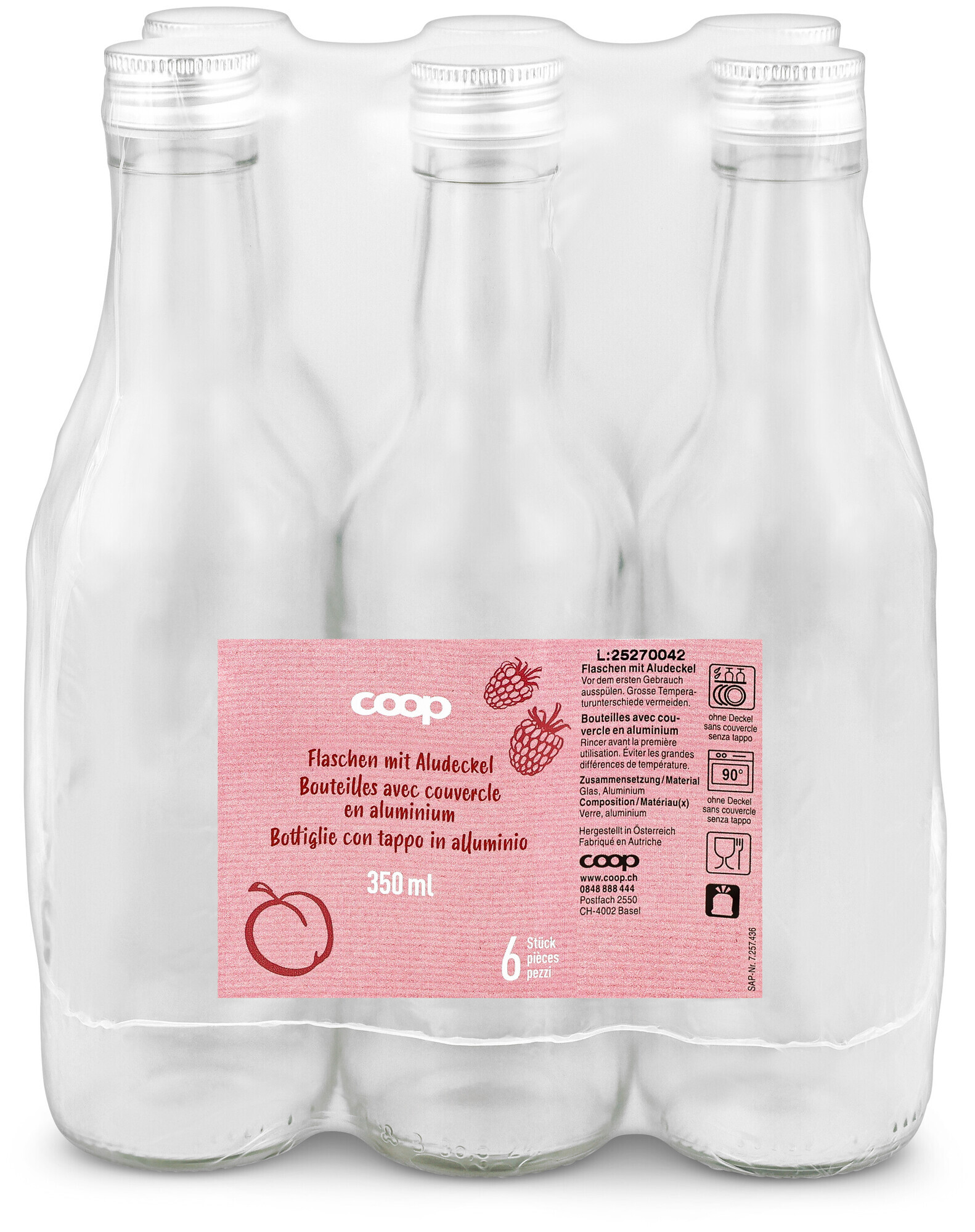 Image of Coop Flasche 350ml 6 Stück