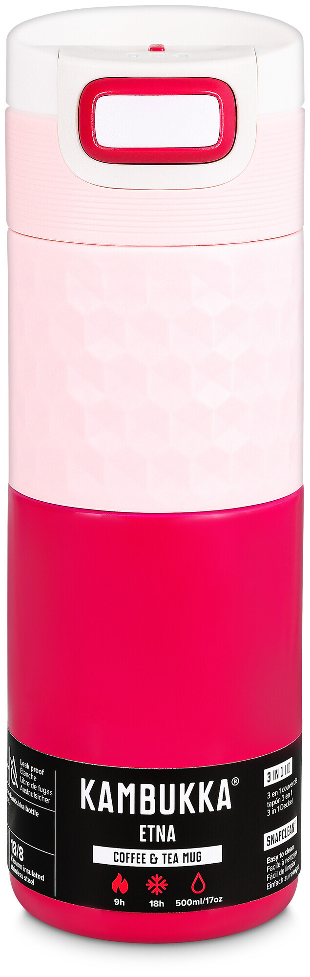 Image of Kambukka Isolierflasche Etna pink 0.5l