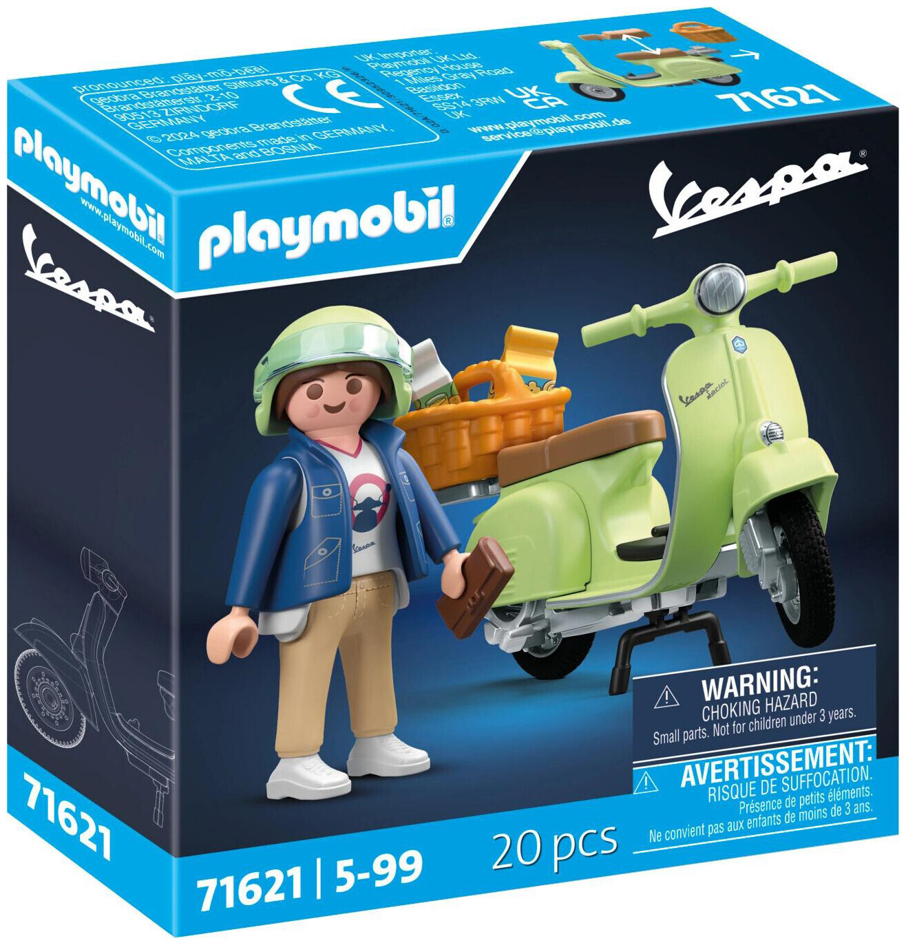 Image of Playmobil 71621 1969 Vespa 150_02