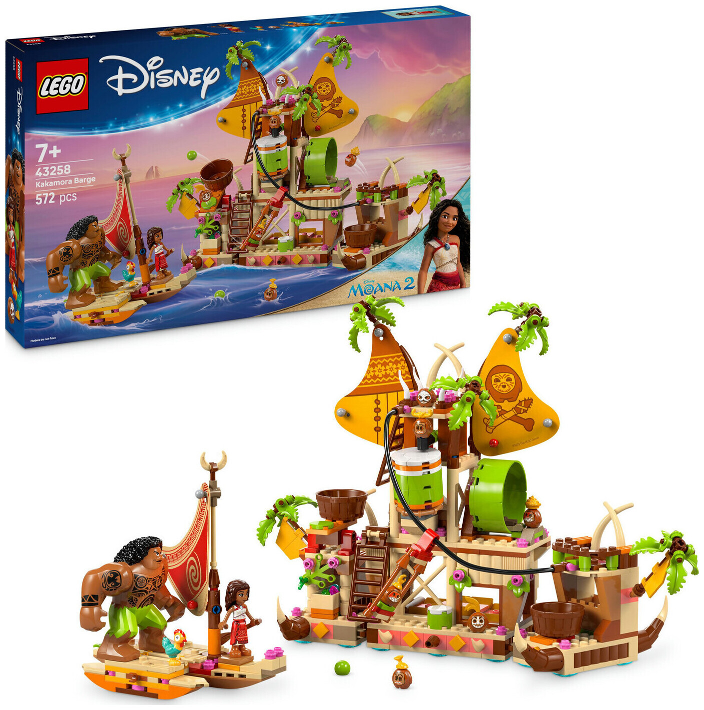 Image of Lego Disney Princess Lego® Disney Princess 43258 Kakamora-Barge 7+ Jahre