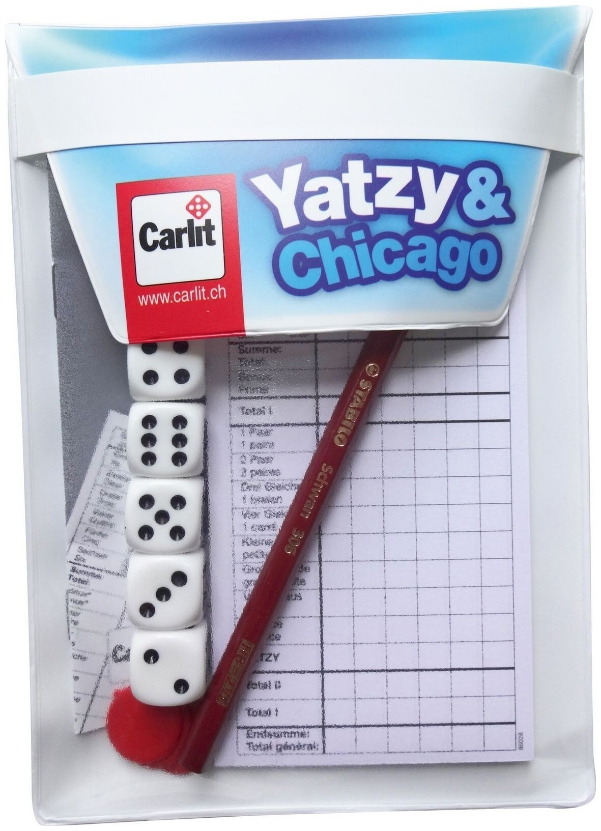 Image of Carlit Ravensburger Yatzy + Chicago (Deutsch, Französisch, Italienisch)