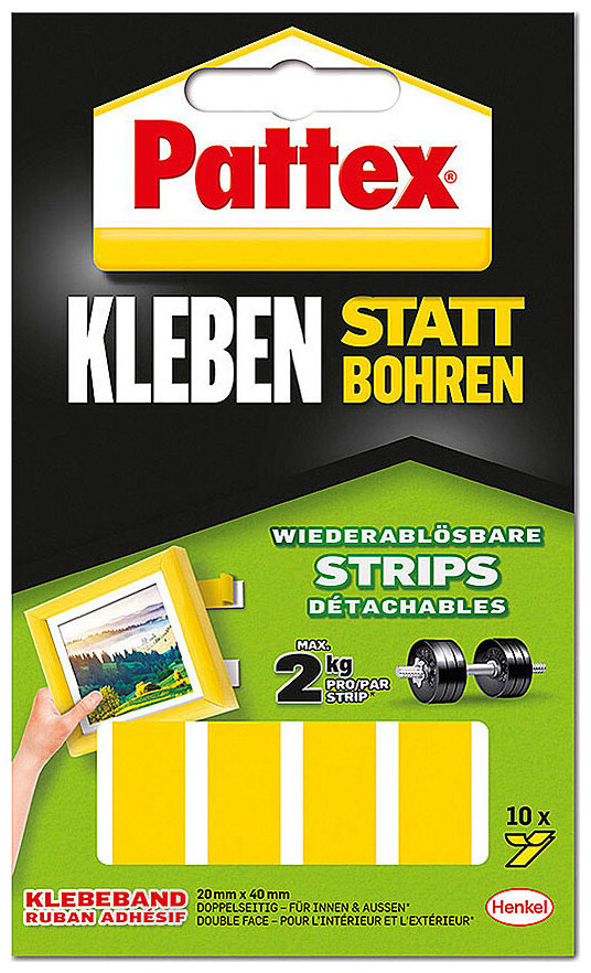 Pattex Strips double face détachables
