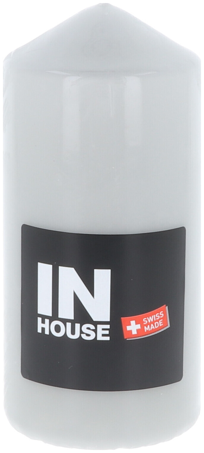 Image of Inhouse Zylinderkerze 70x150mm hellgrau