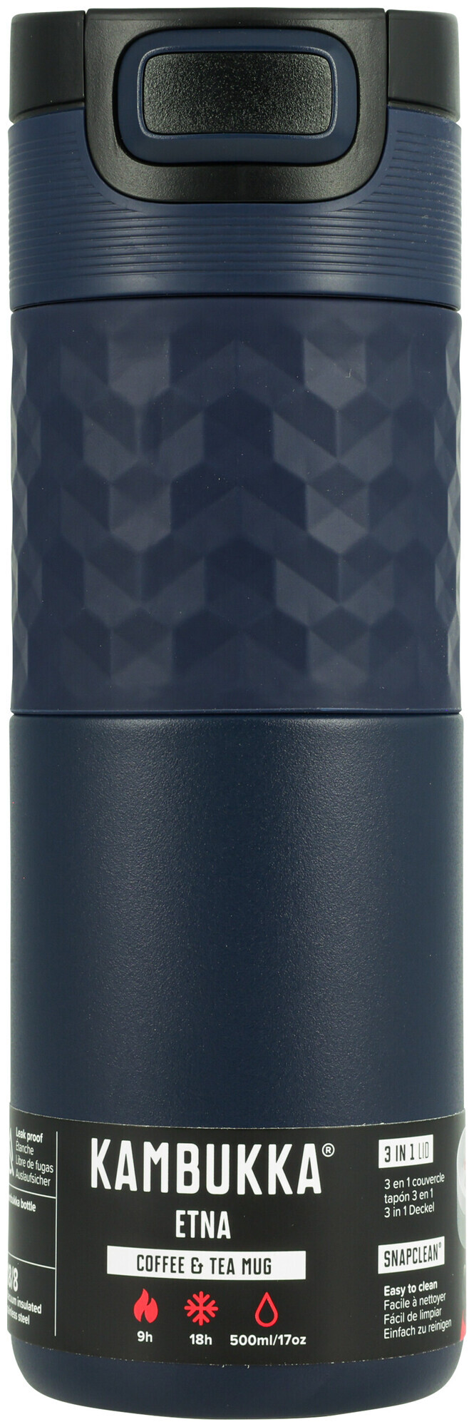 Image of Kambukka Isolierflasche Etna blau 0.5l