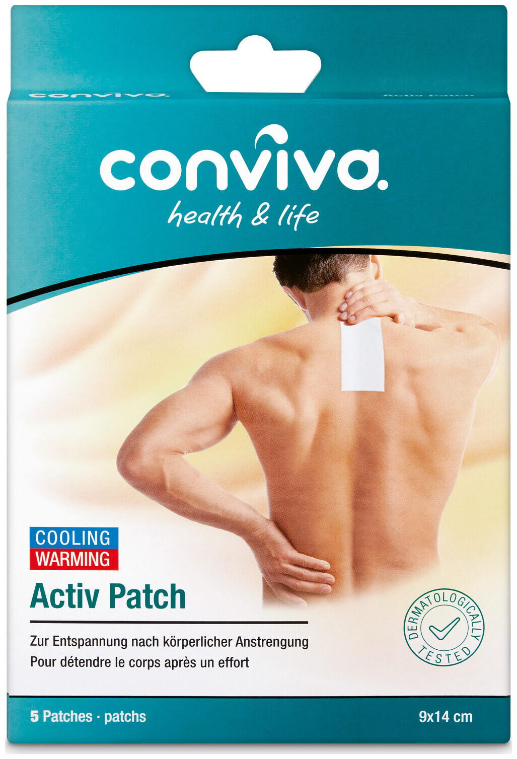 Patchs Conviva Activ Patch 5 pièces