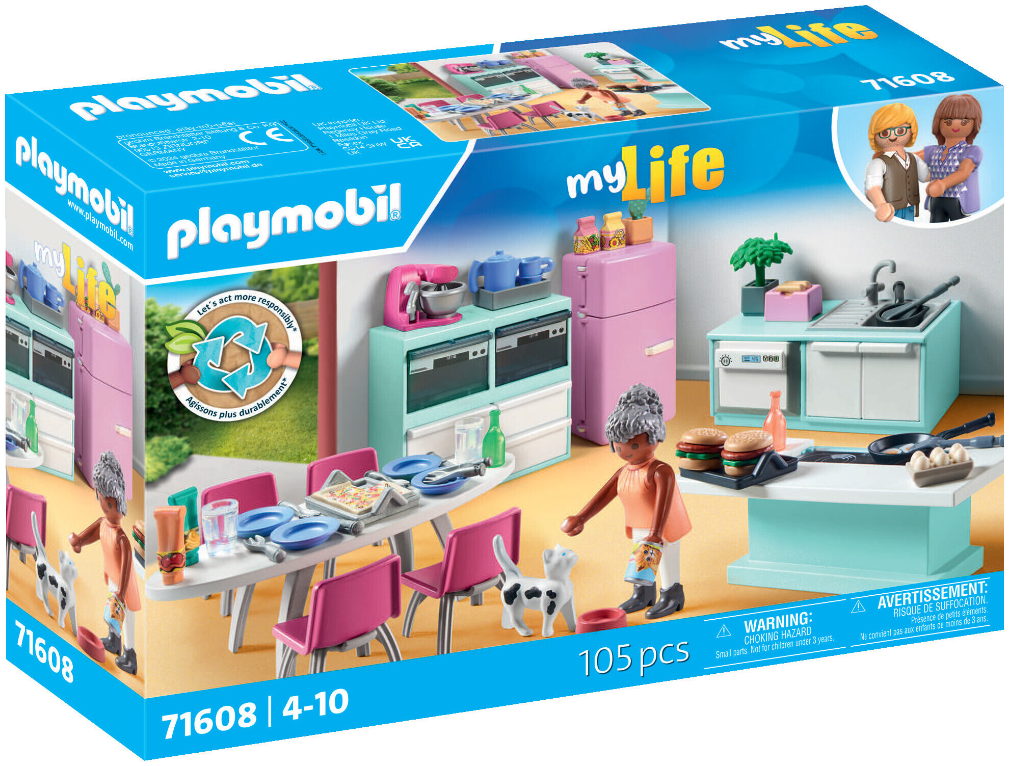 Playmobil 71608 Küche mit Essplatz