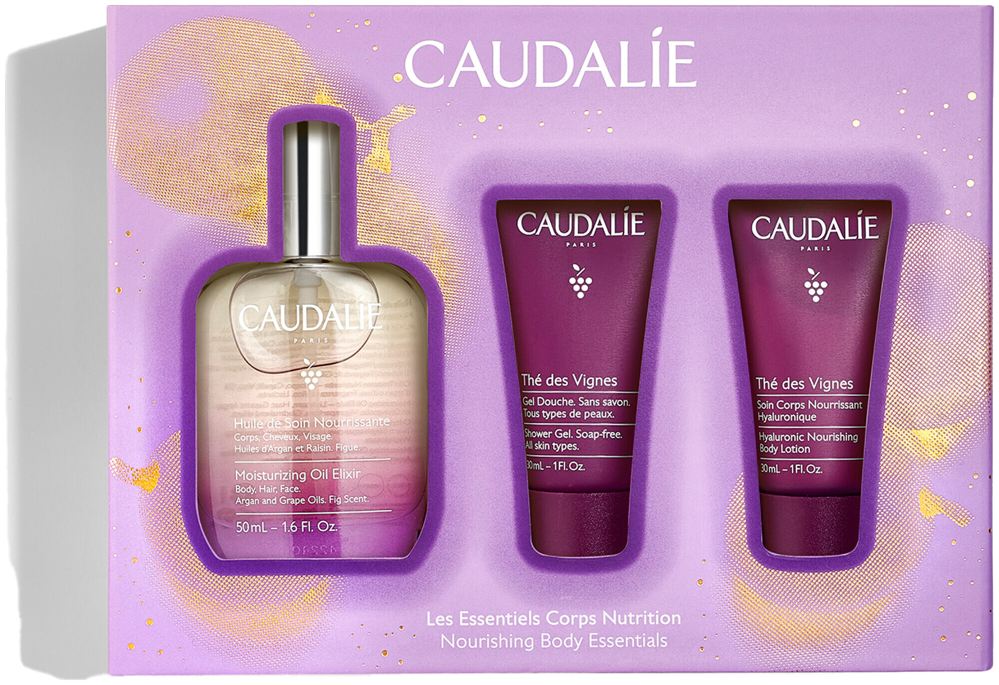 Image of Caudalie Nährendes Pflegeöl 50 mL Set - Xmas 2024