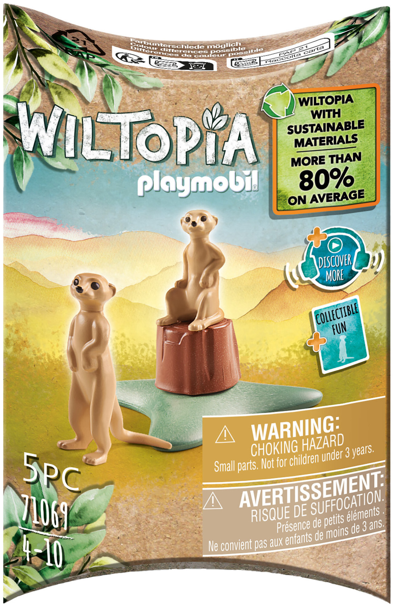 Image of Playmobil 71069 Erdmännchen