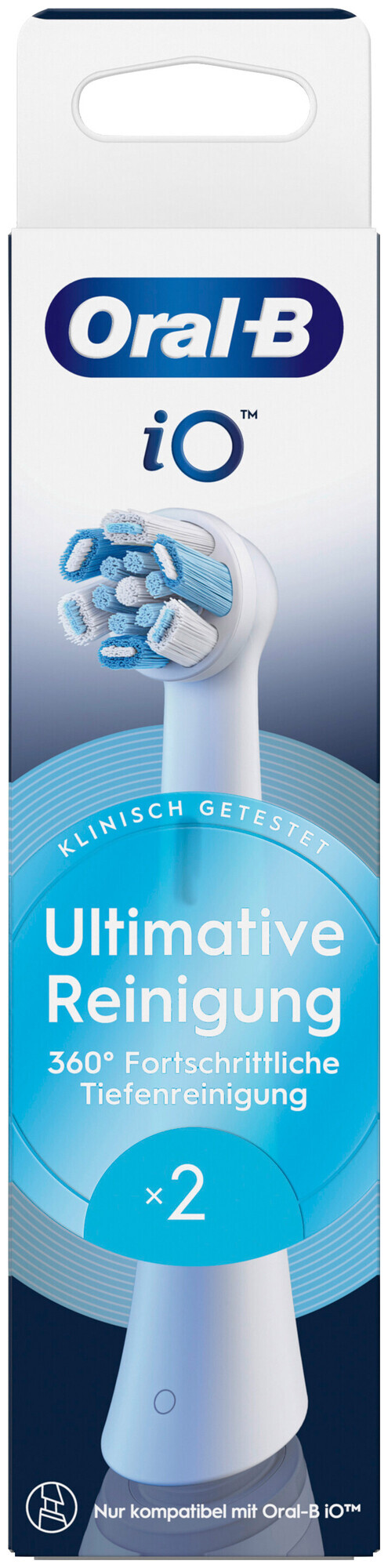 Oral-B Aufsteckbürsten iO Ultimative Reinigung 2 Stück