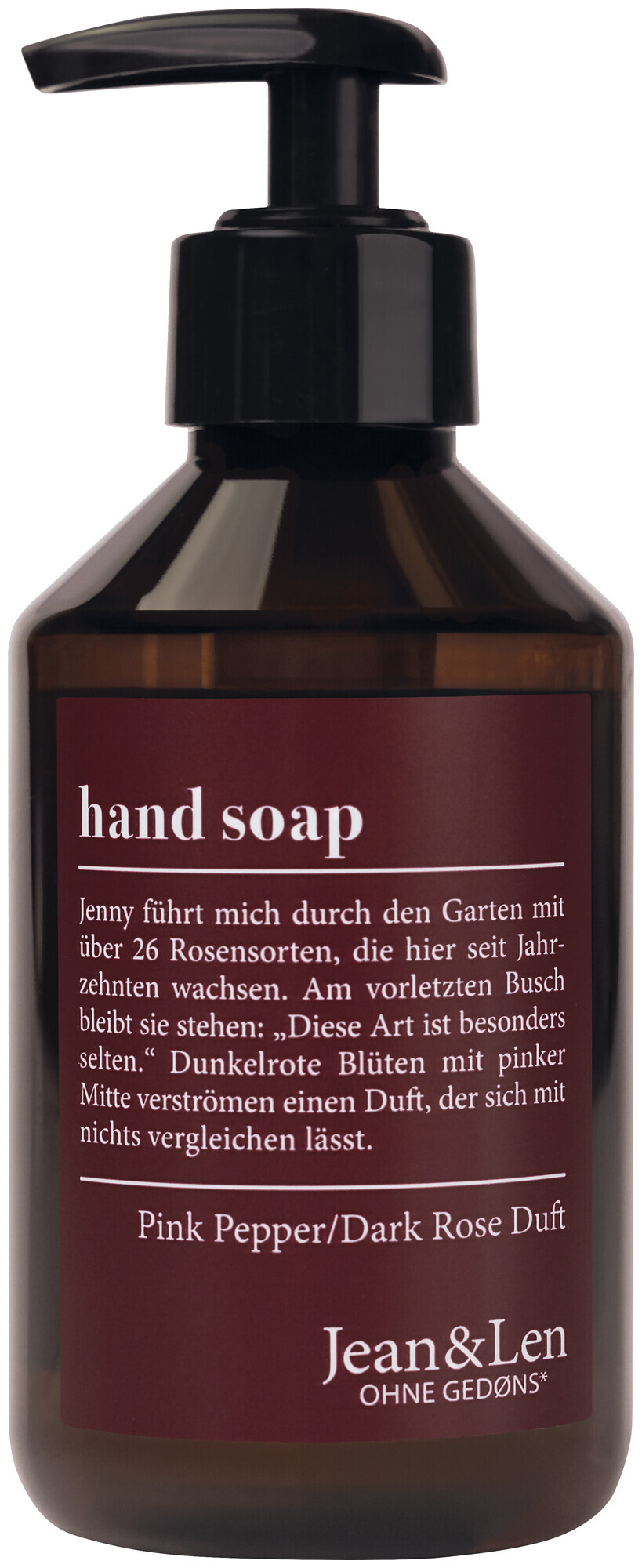 Image of Jean&Len Hand Soap PinkPepper/Rose 250ml