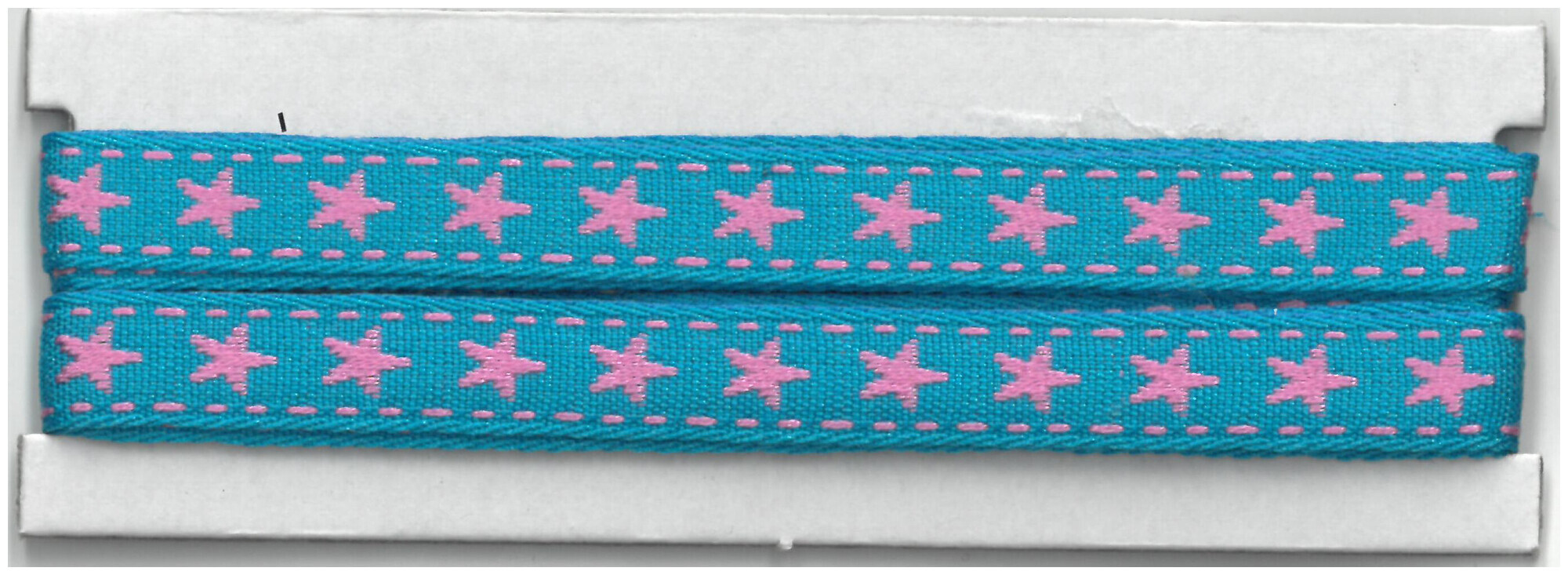 Image of Borte Sterne blau & rosa 10mm/2m