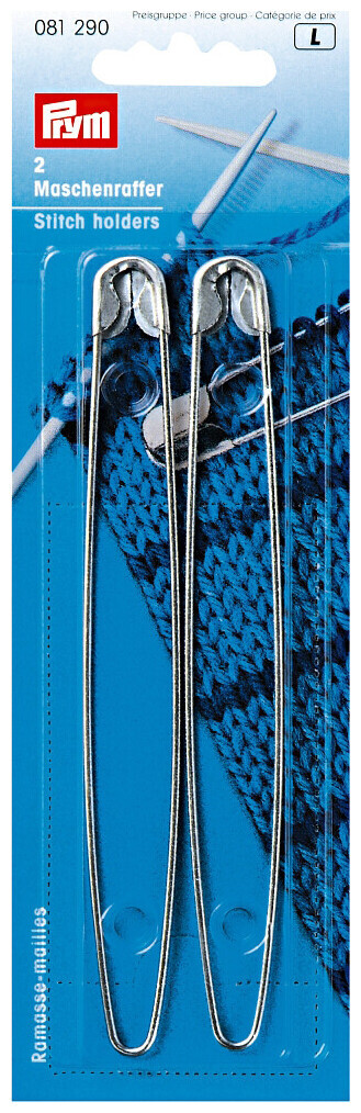 Image of Prym Maschenraffer, silber 13 mm, Karte 2 Stk.