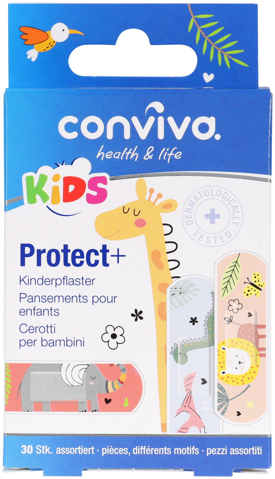 Image of conviva Kinderpflaster assortiert 30 Stück