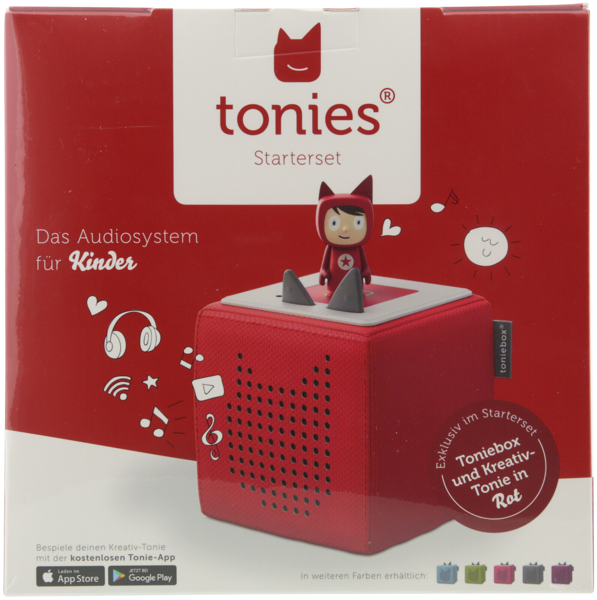 Image of tonies Toniebox Starterset Rot (De)