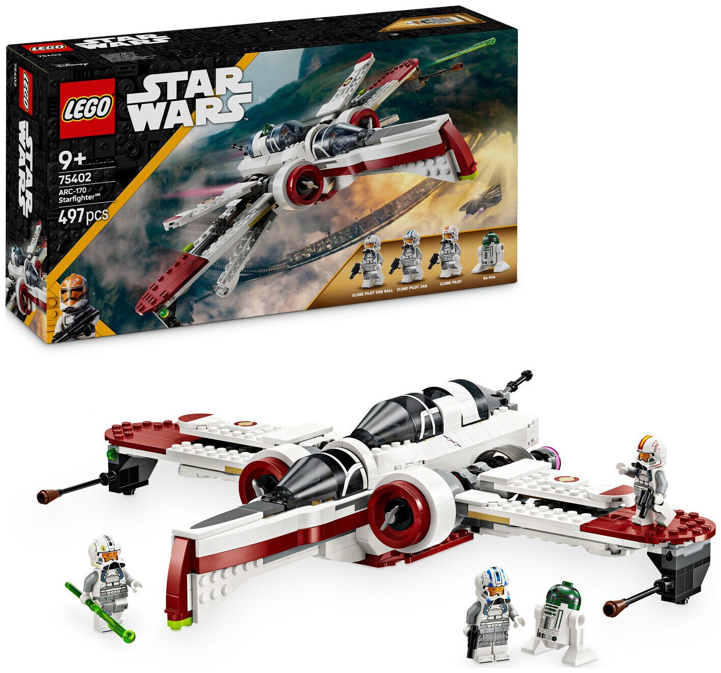 Image of Lego Star Wars Lego® Star Wars 75402 Arc170 Starfighter ab 9 Jahren