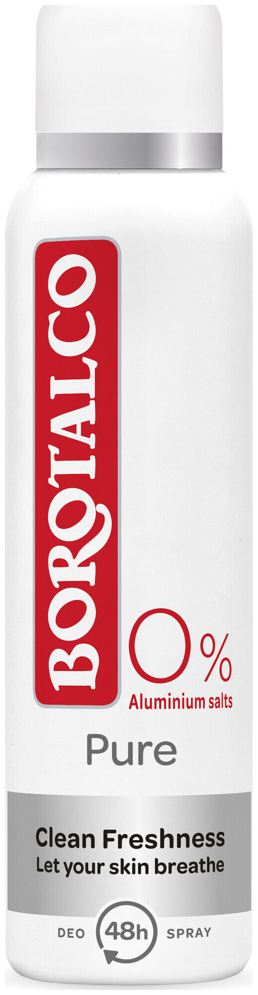 Image of Borotalco Deo Pure Clean Freshness Spray, ohne Aluminiumsalze