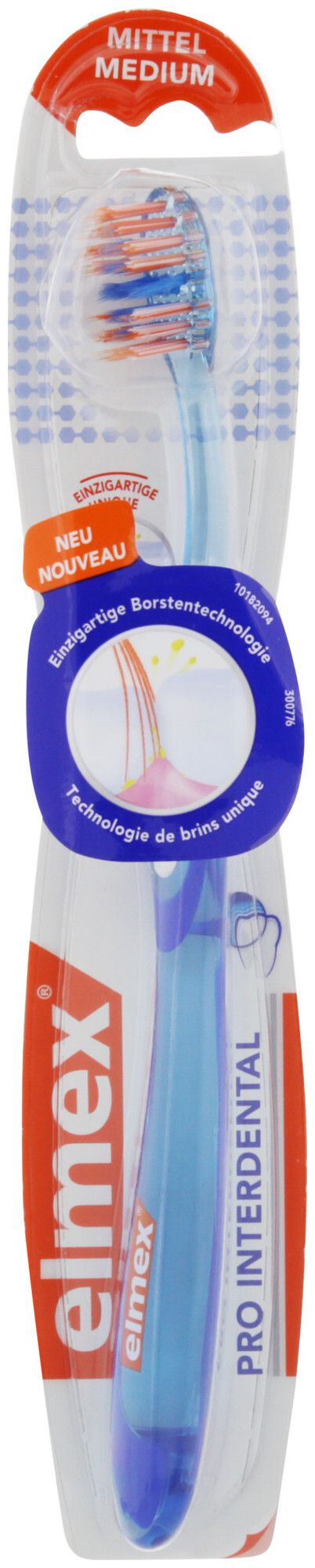 Image of elmex Pro Interdental Mittel Zahnbürste, präzise Reinigung der Zahnzwischenräume