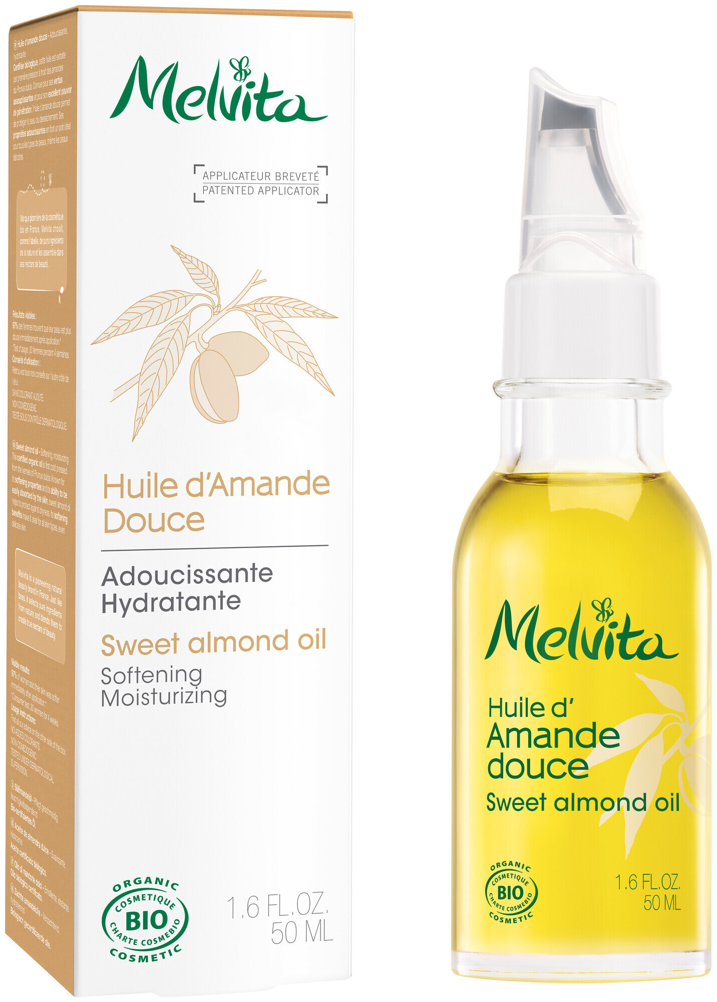 Image of Melvita Pflegeöle Süssmandelöl 50ml