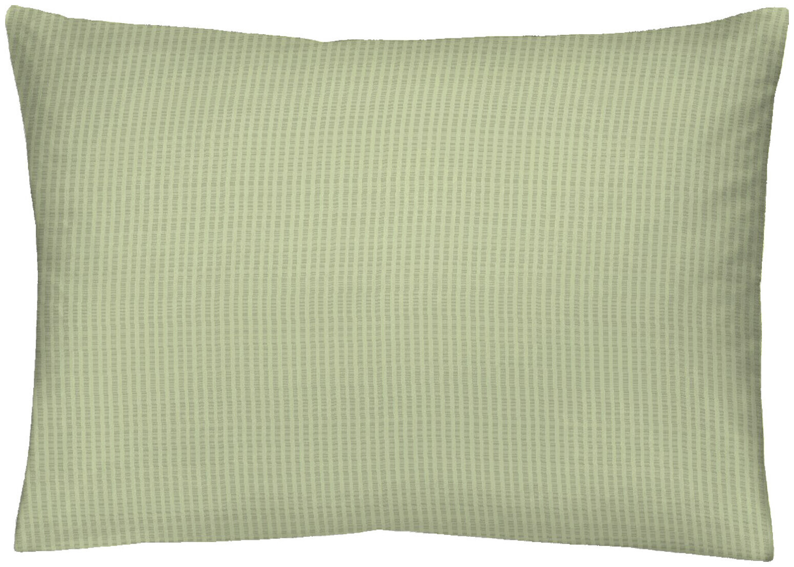 Image of Inhouse Kissen Gots Seersucker 50x70 grün