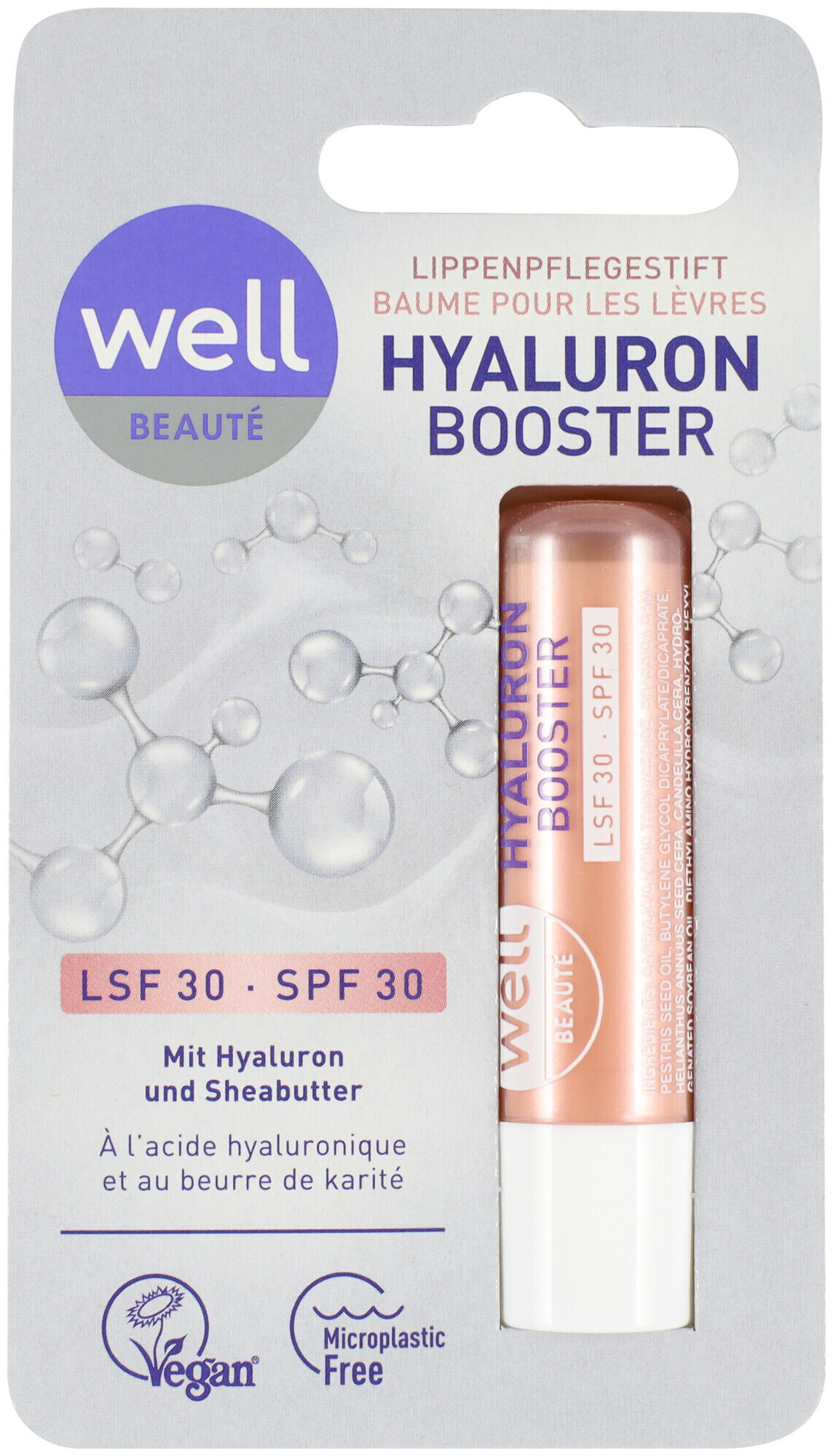 Image of Well Lippenpflegestift Hyaluron Booster 4.8 g