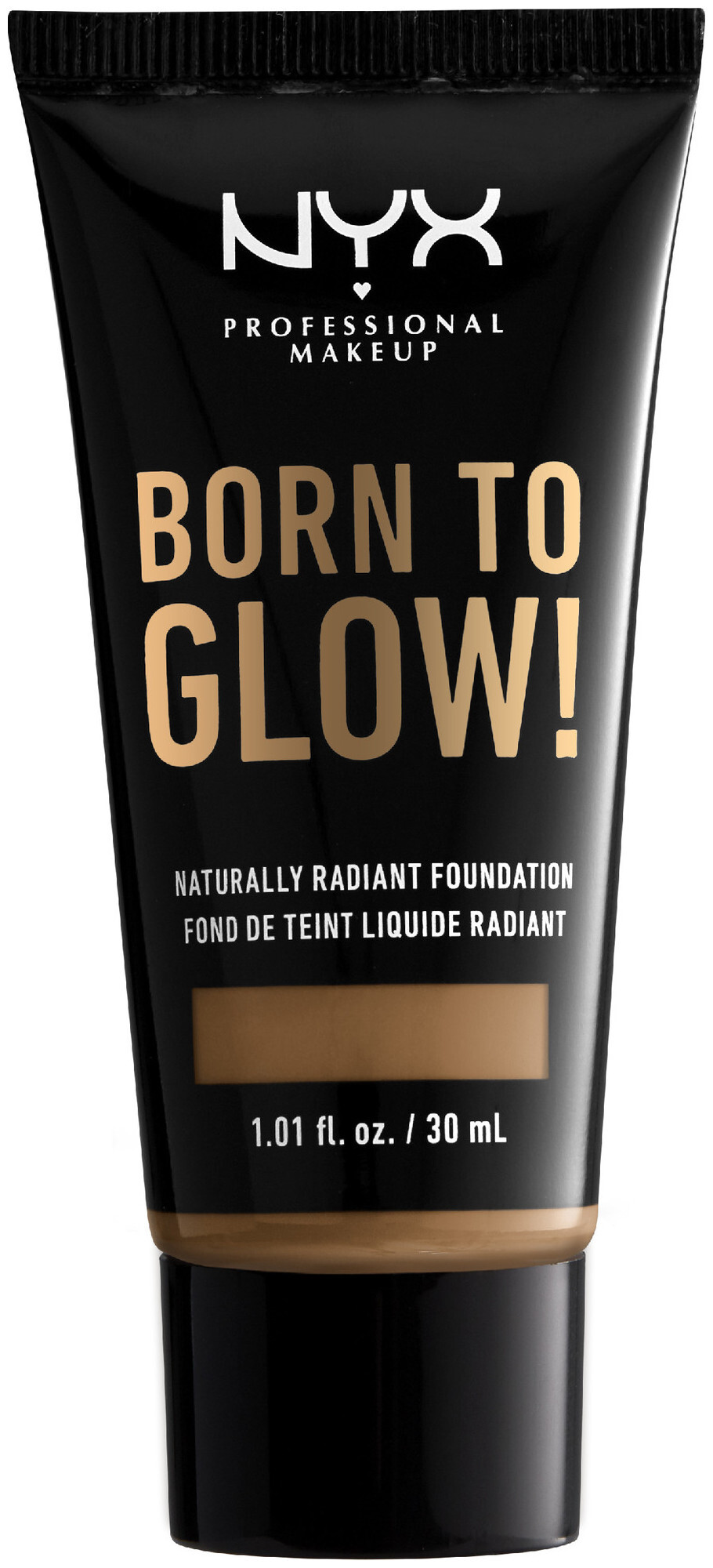 Image of NYX Professional Makeup Born To Glow Naturally Radiant Foundation, Nutmeg