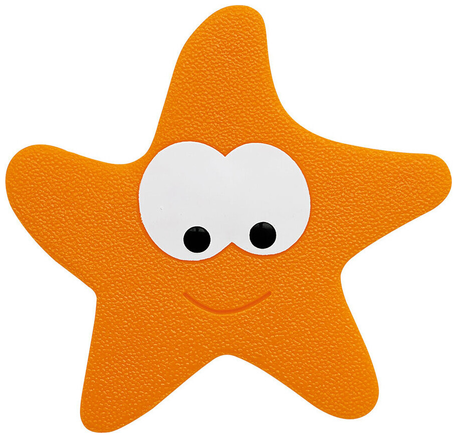 Image of Spirella Wanneneinlage Starfy Orange | 13 × 12.5 cm | 5 Stück